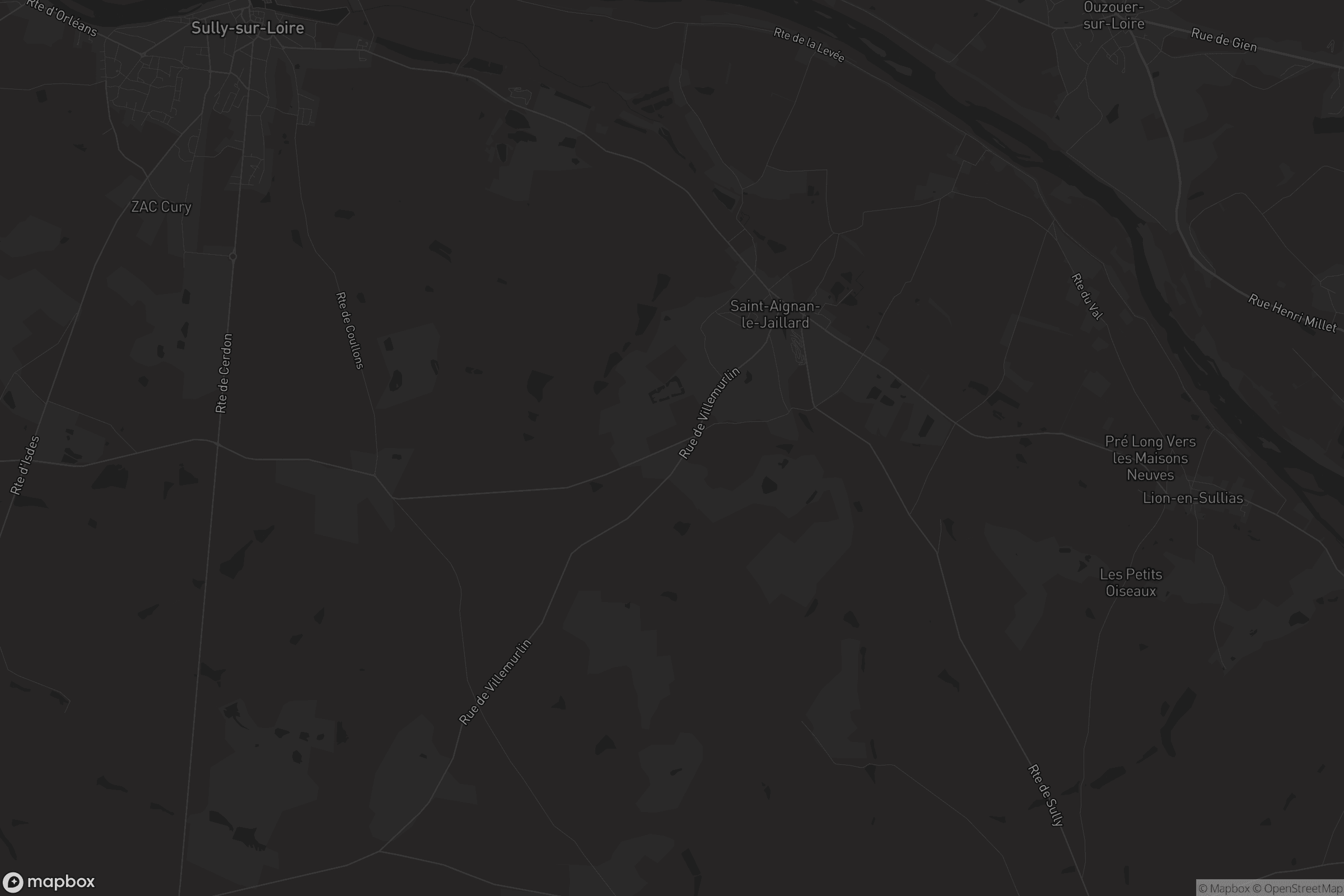 Carte de Saint-Aignan-le-Jaillard