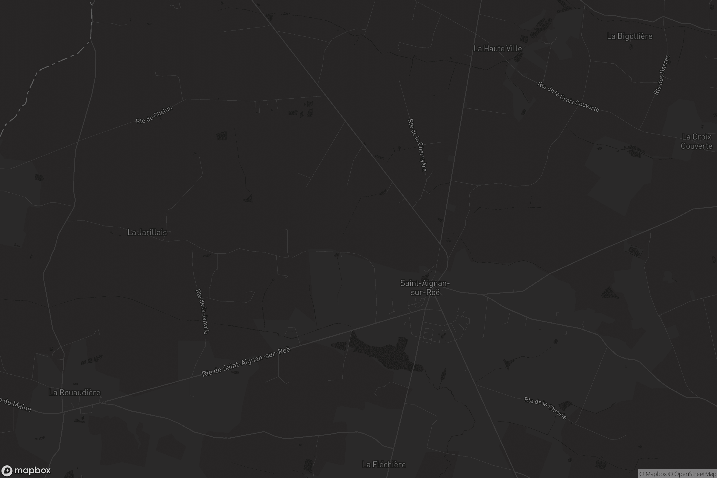 Carte de Saint-Aignan-sur-Roë