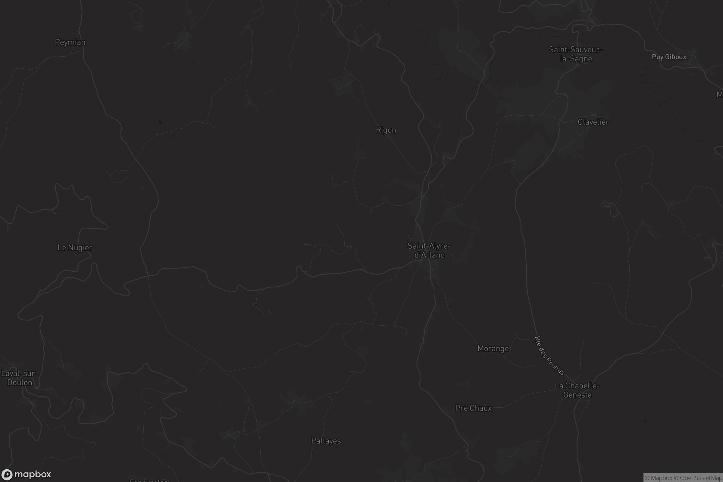 Carte de Saint-Alyre-d'Arlanc