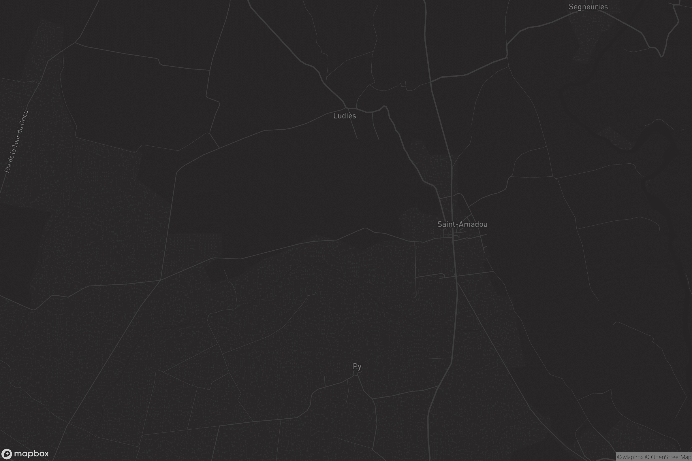 Carte de Saint-Amadou