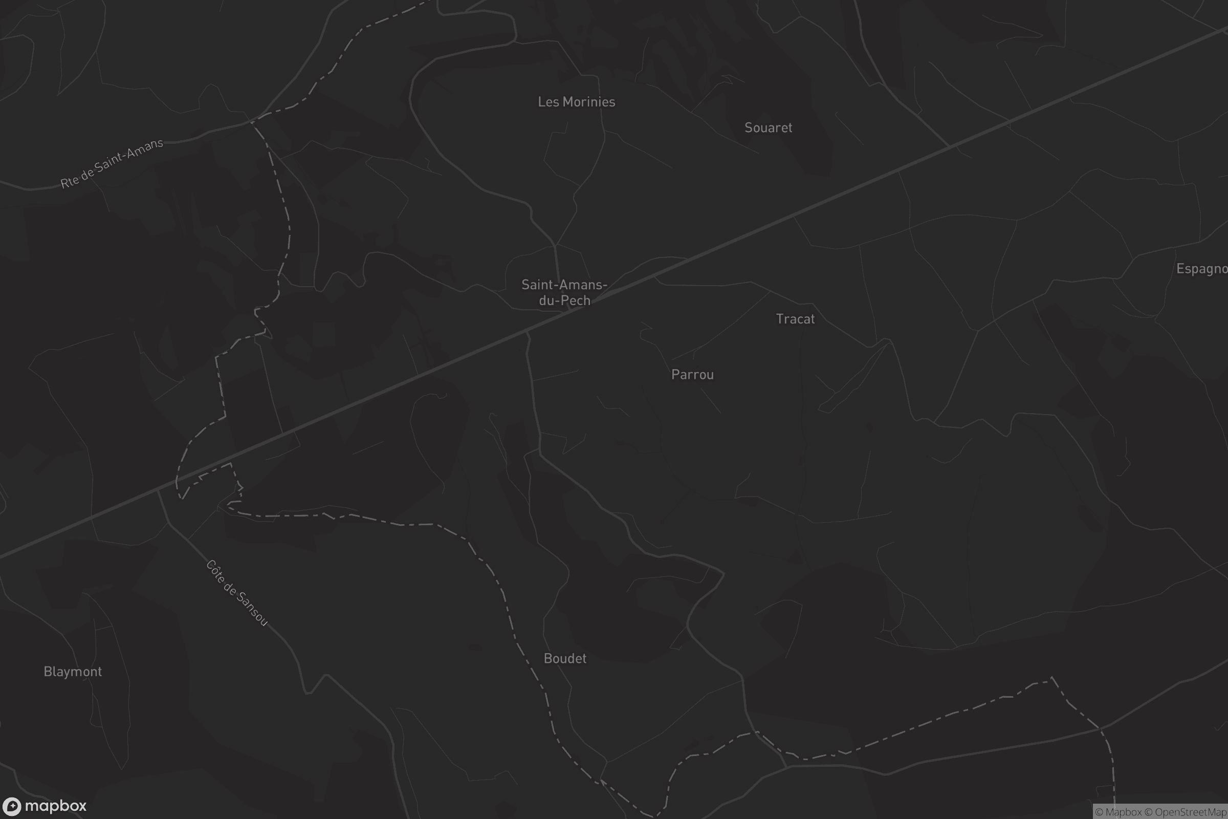 Carte de Saint-Amans-du-Pech