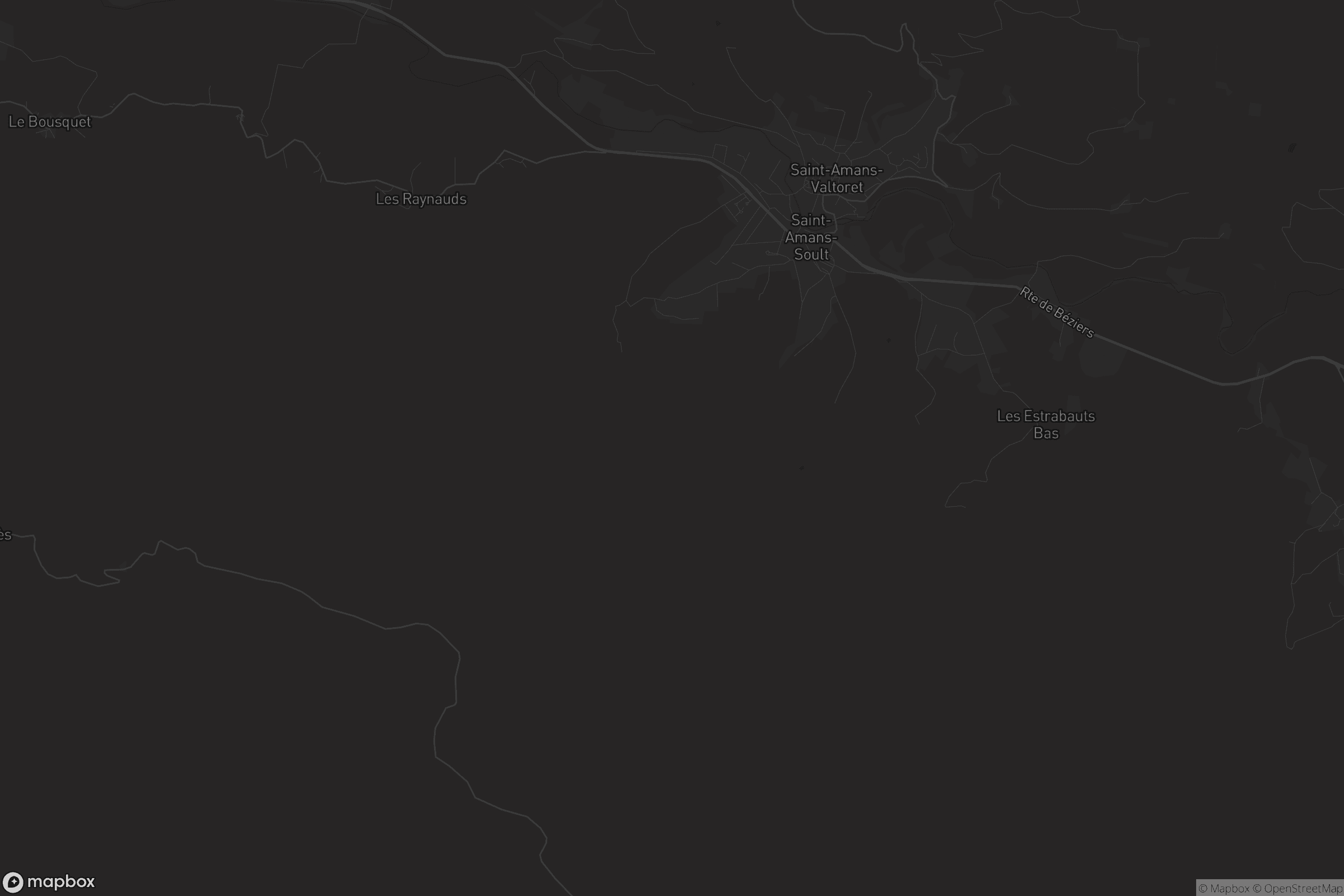 Carte de Saint-Amans-Soult