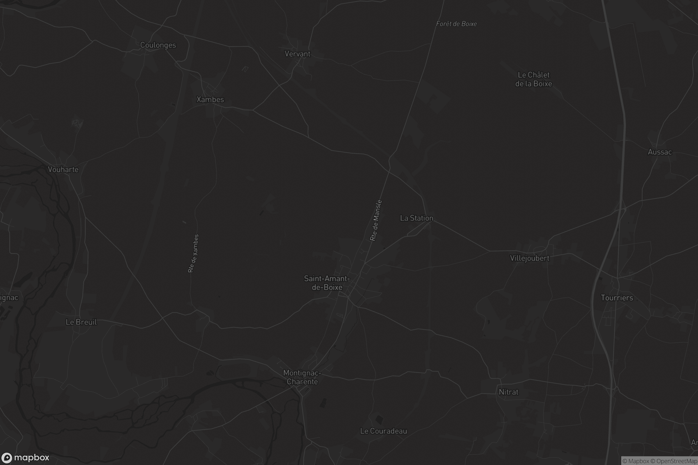 Carte de Saint-Amant-de-Boixe