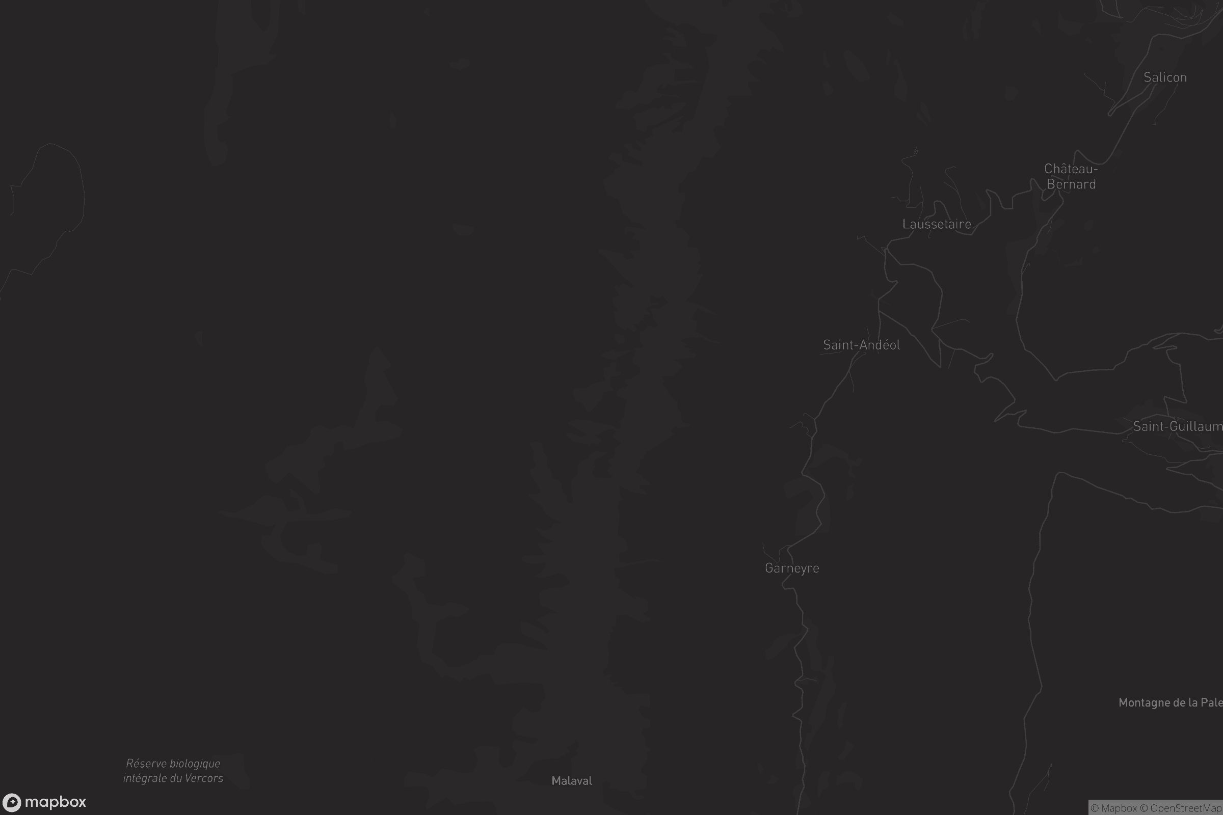 Carte de Saint-Andéol