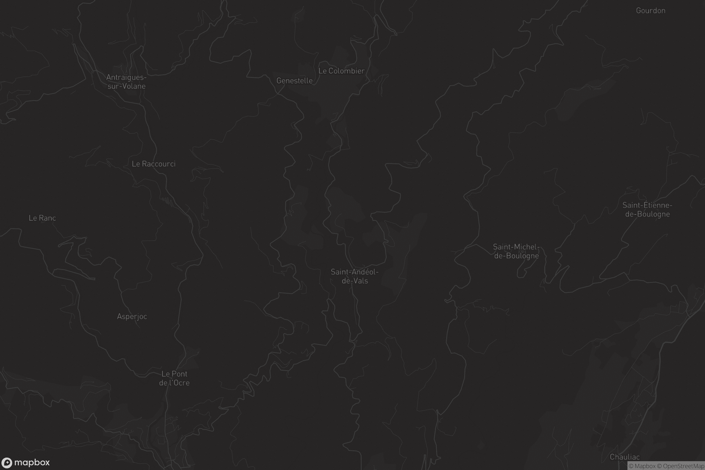 Carte de Saint-Andéol-de-Vals