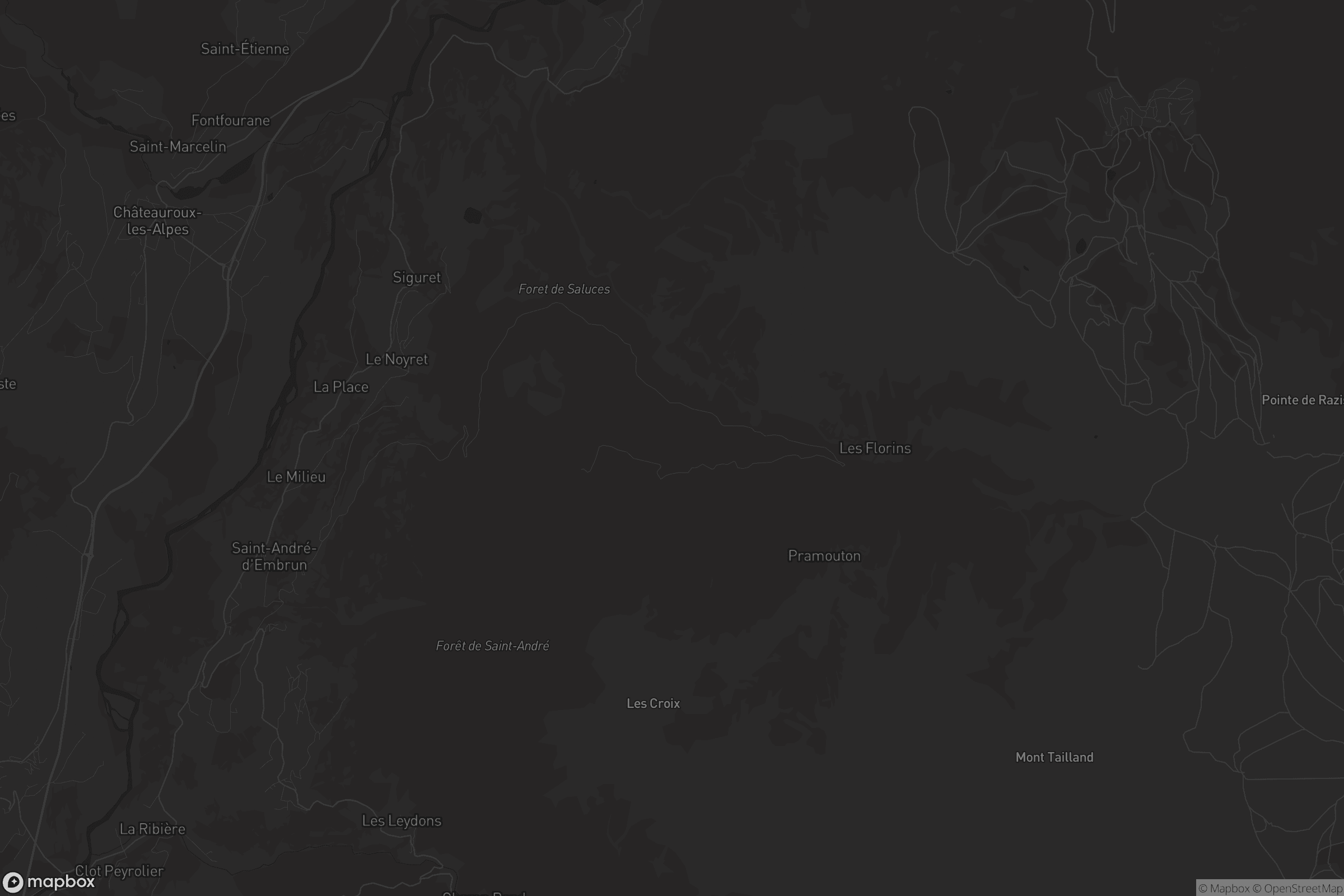 Carte de Saint-André-d'Embrun