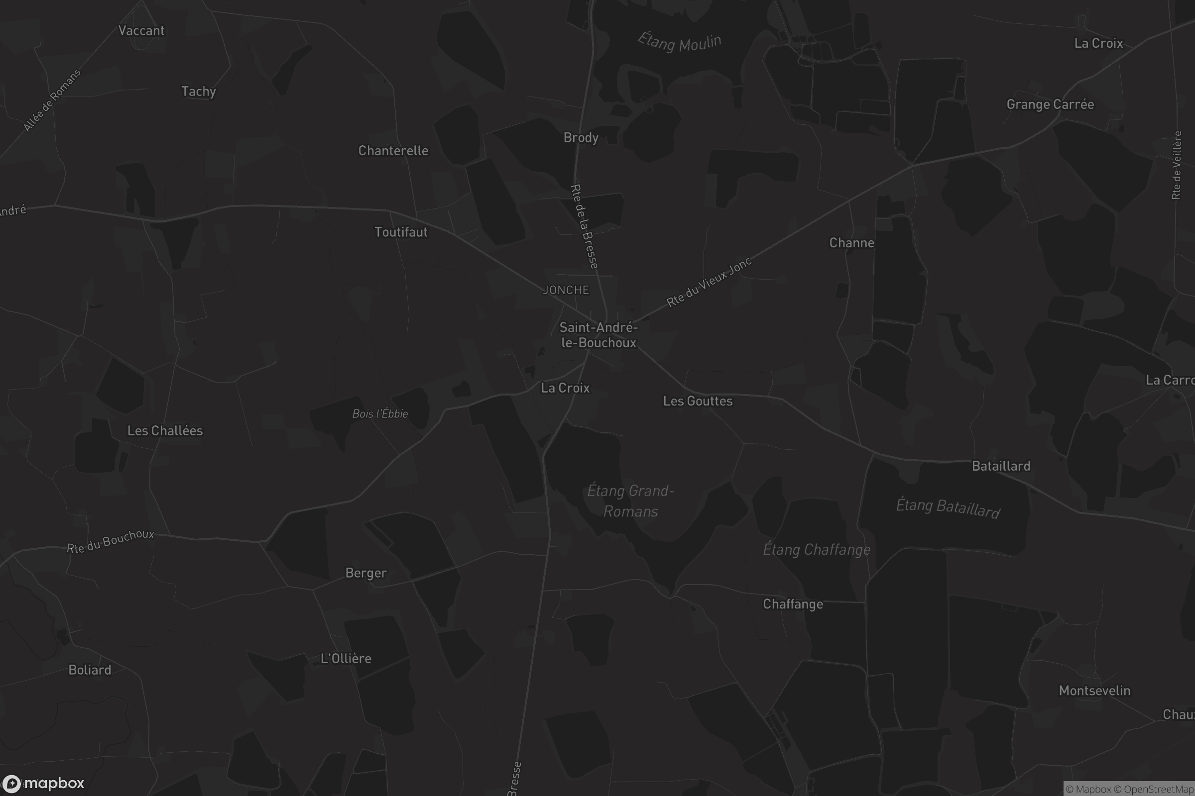 Carte de Saint-André-le-Bouchoux