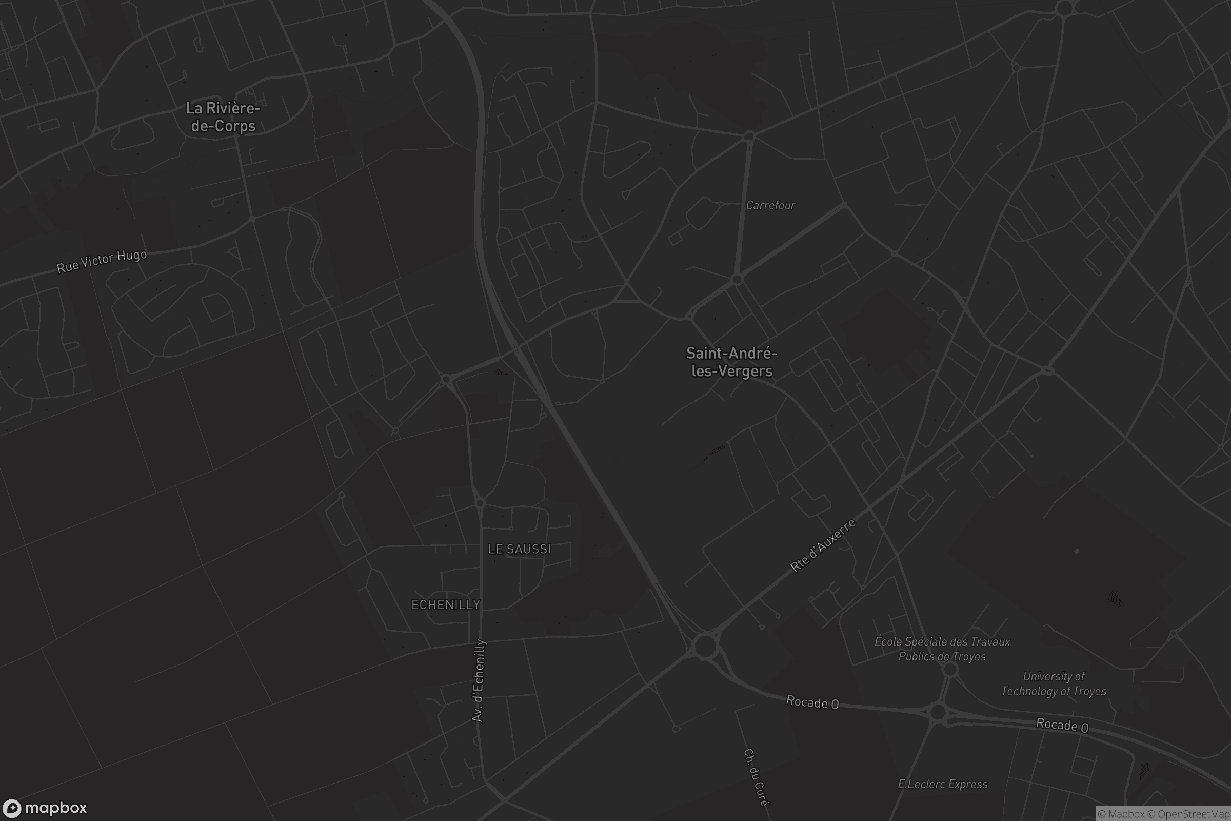 Carte de Saint-André-les-Vergers