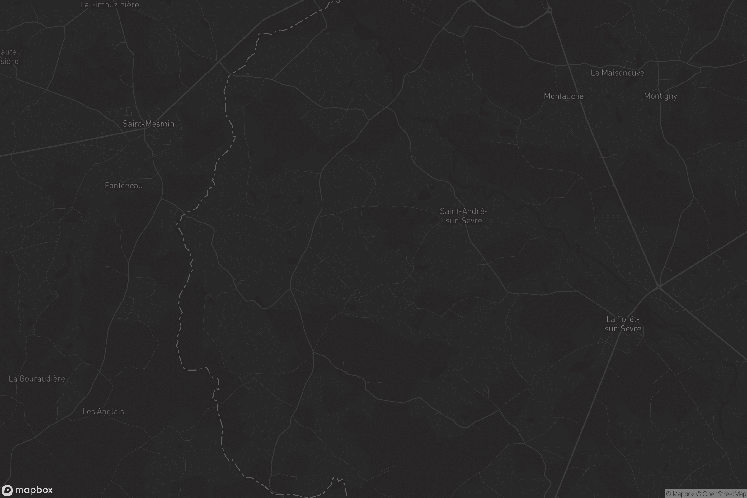 Carte de Saint-André-sur-Sèvre
