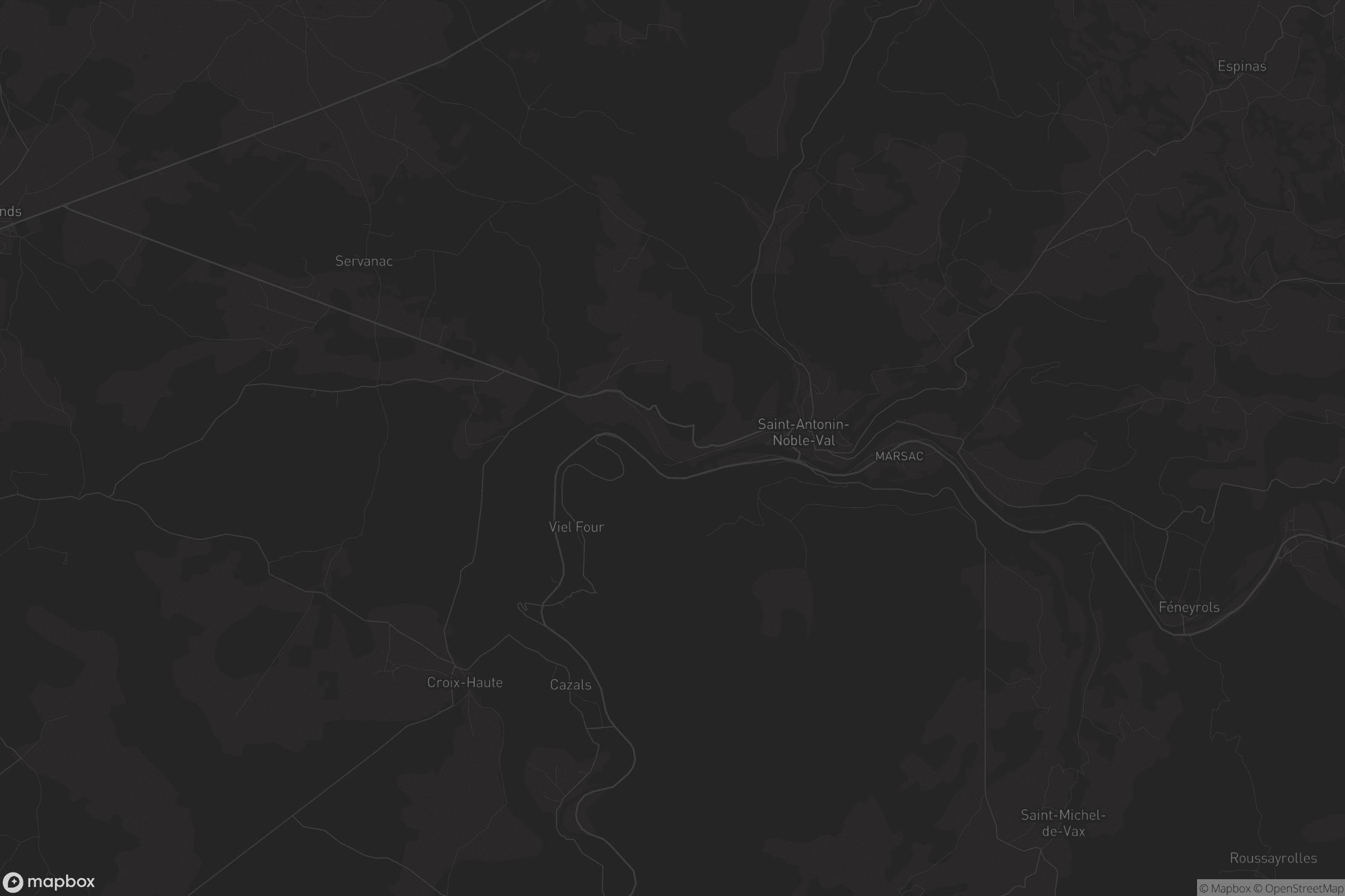 Carte de Saint-Antonin-Noble-Val