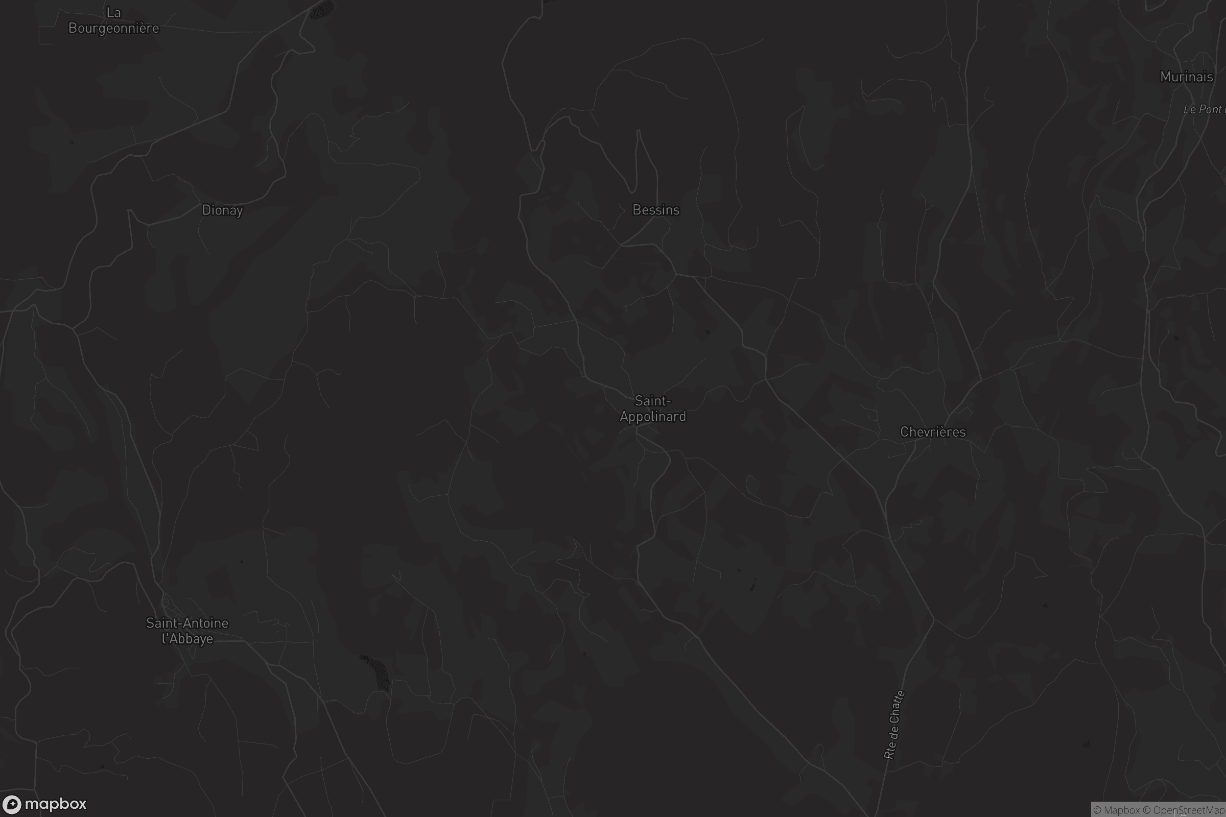 Carte de Saint-Appolinard