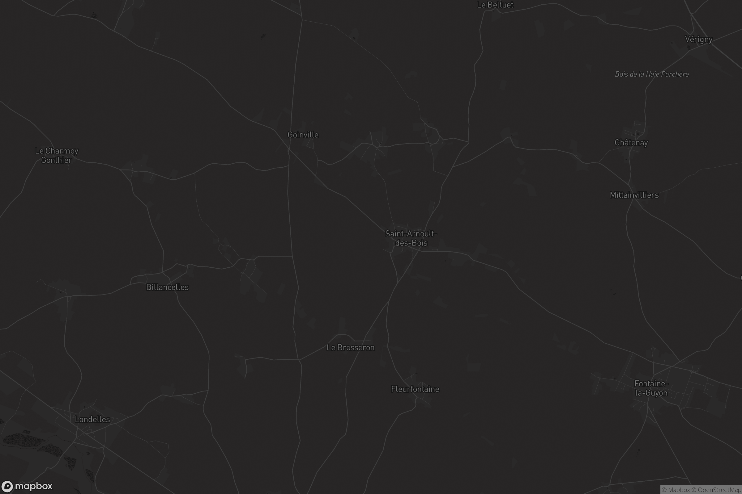 Carte de Saint-Arnoult-des-Bois