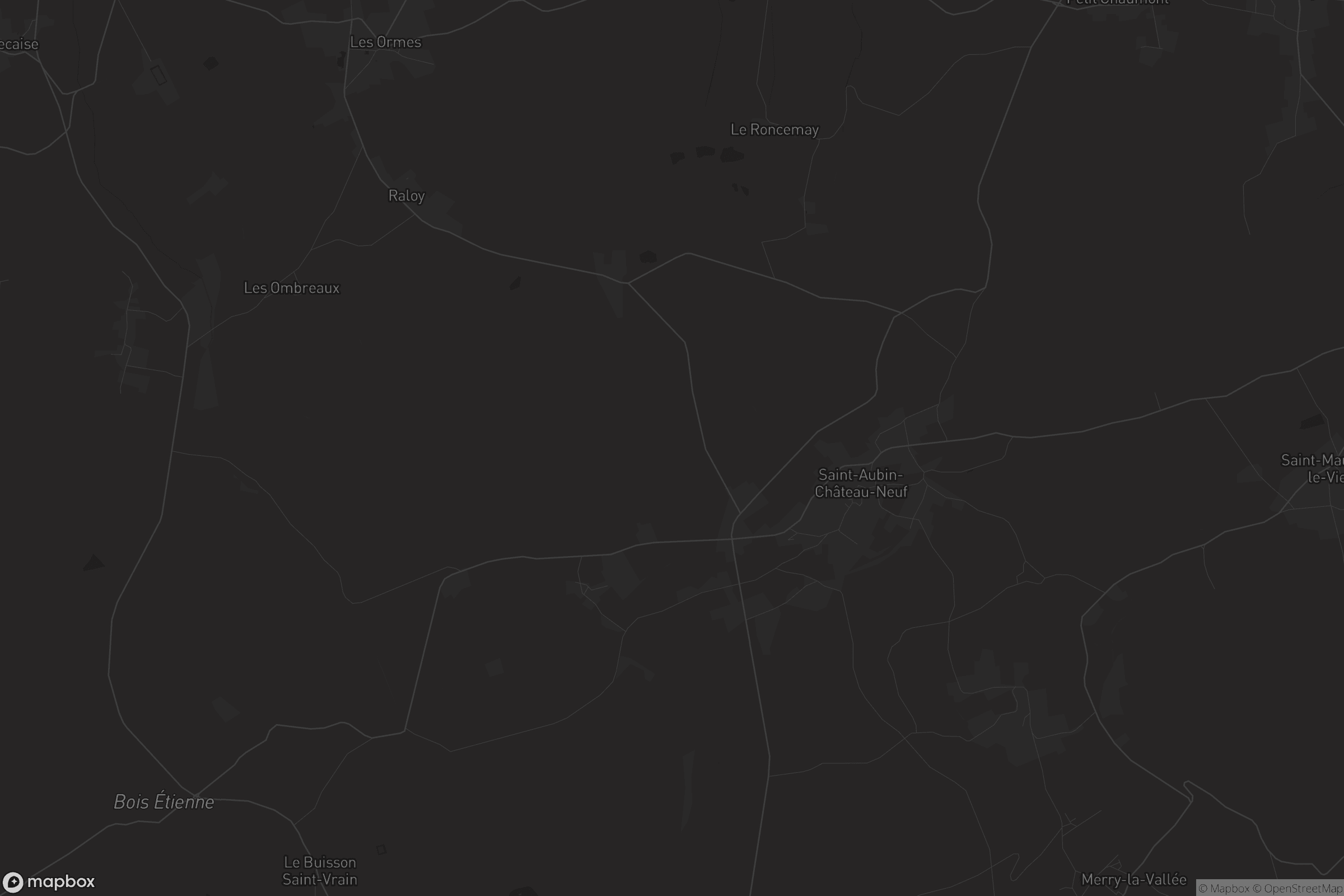 Carte de Saint-Aubin-Château-Neuf