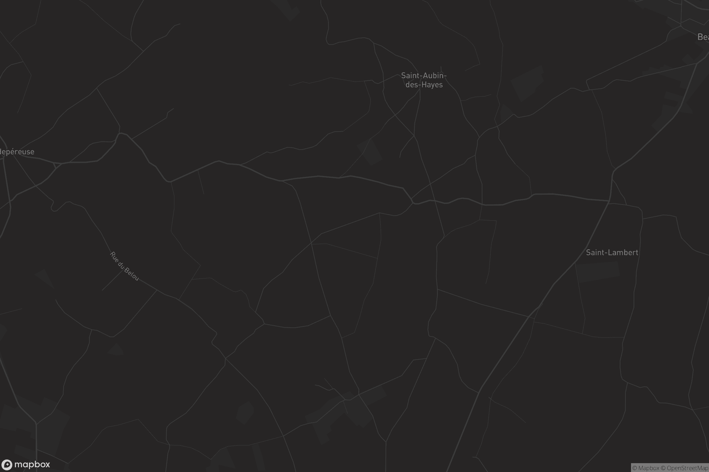 Carte de Saint-Aubin-des-Hayes