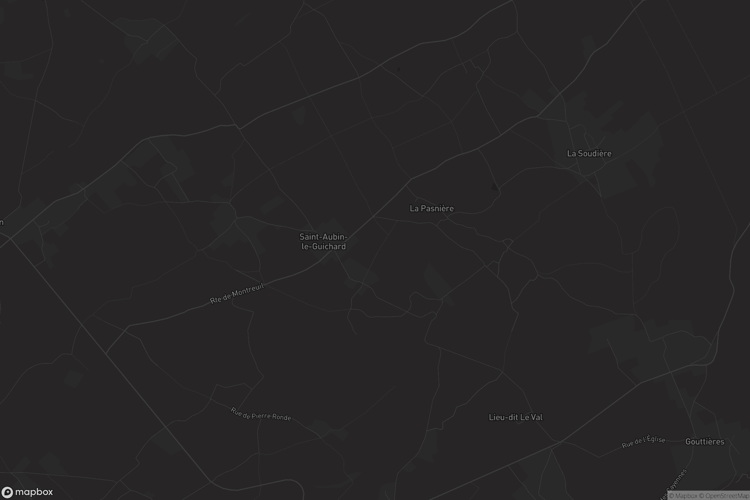 Carte de Saint-Aubin-le-Guichard