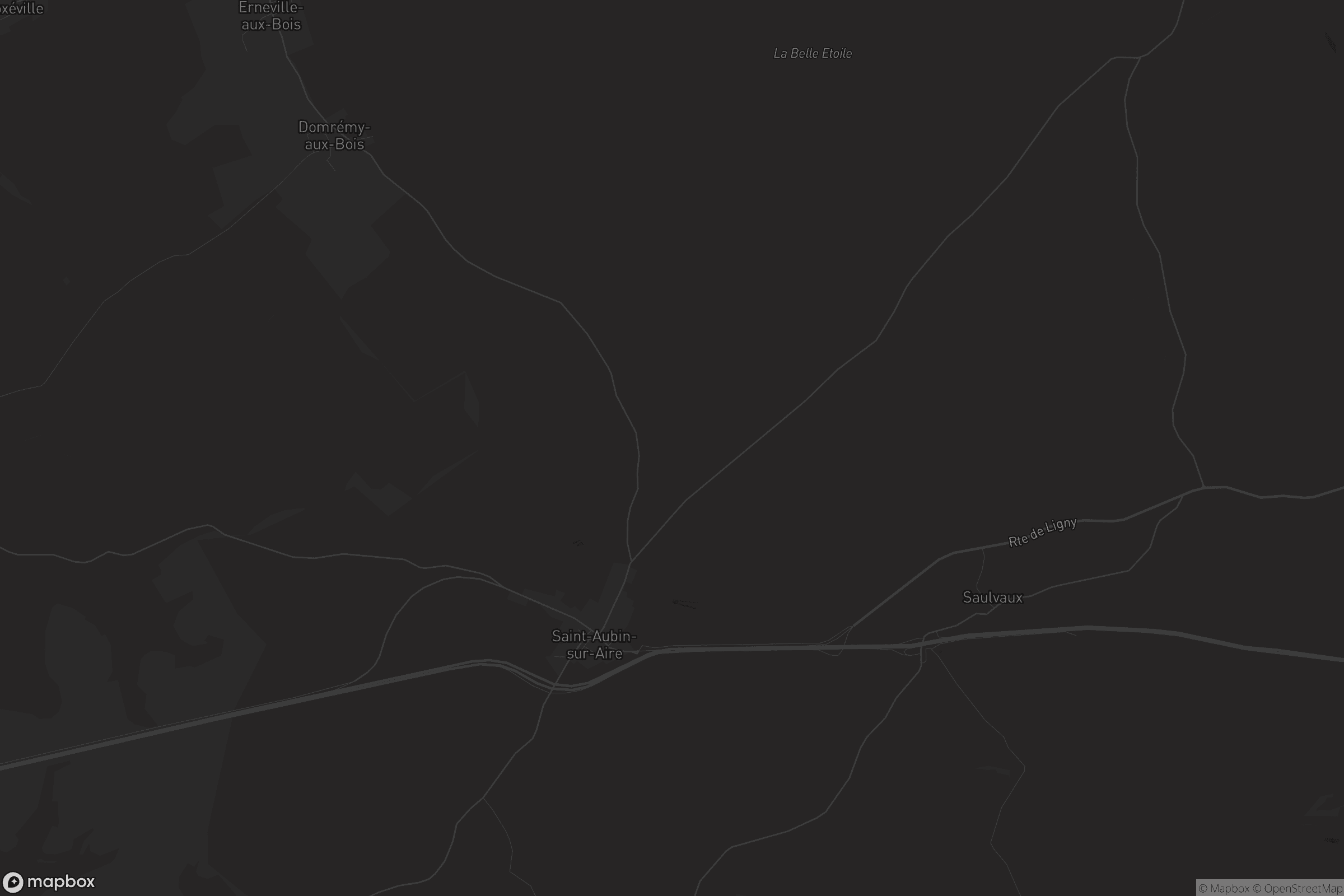 Carte de Saint-Aubin-sur-Aire