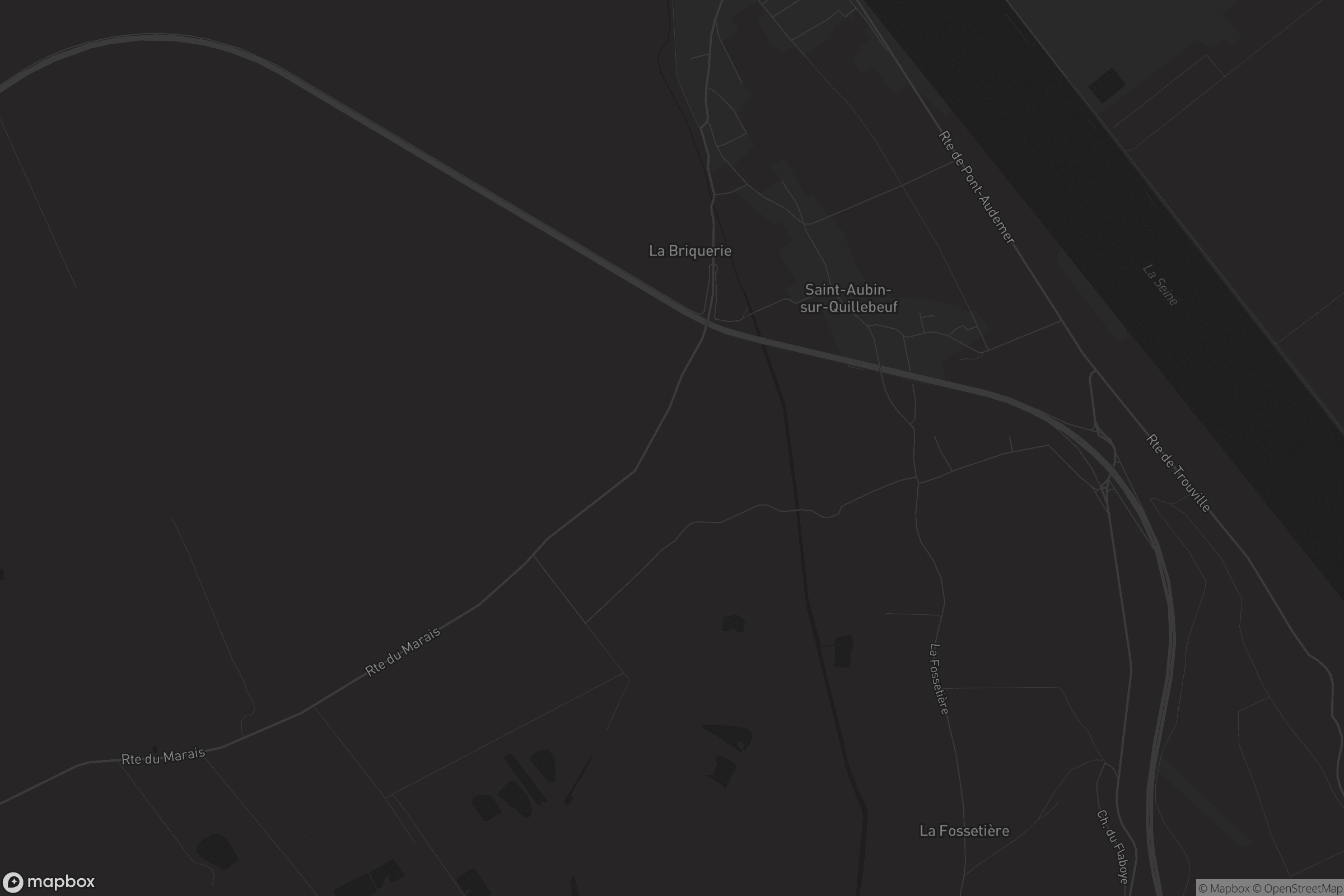Carte de Saint-Aubin-sur-Quillebeuf