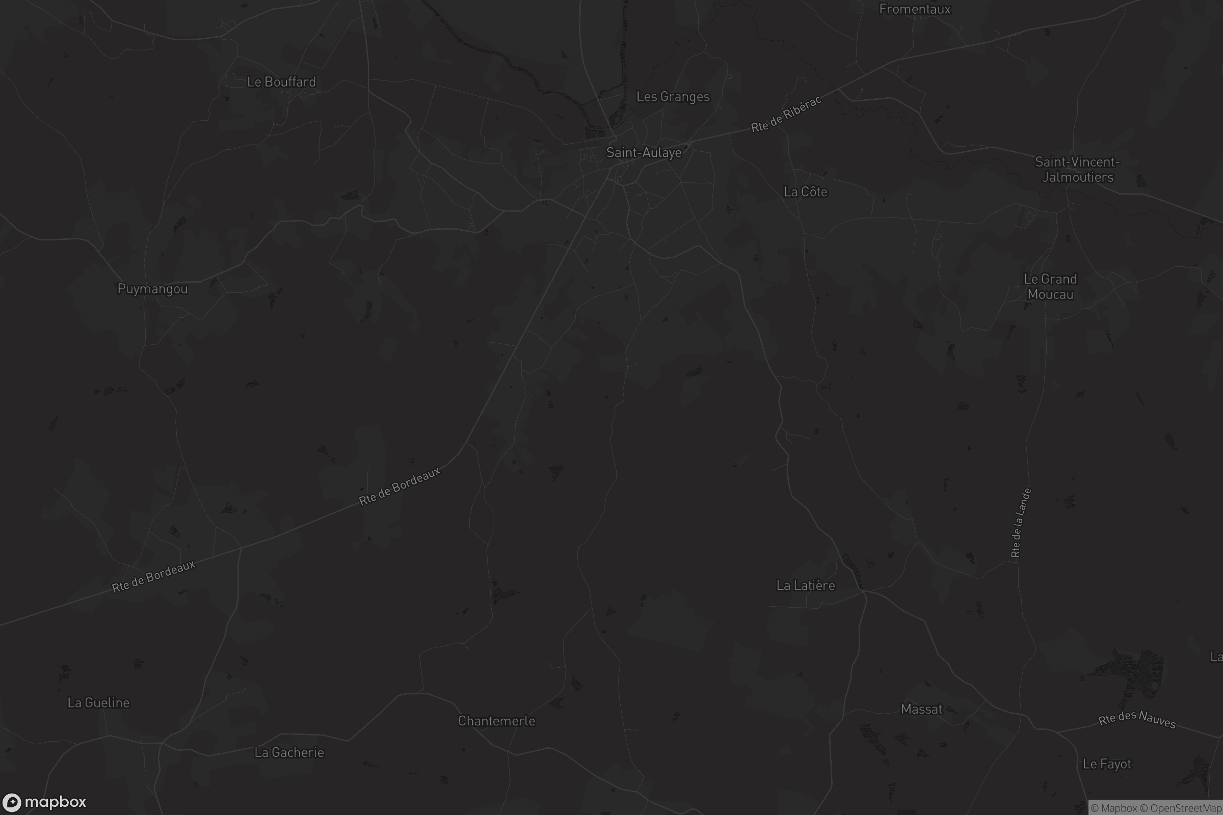 Carte de Saint-Aulaye