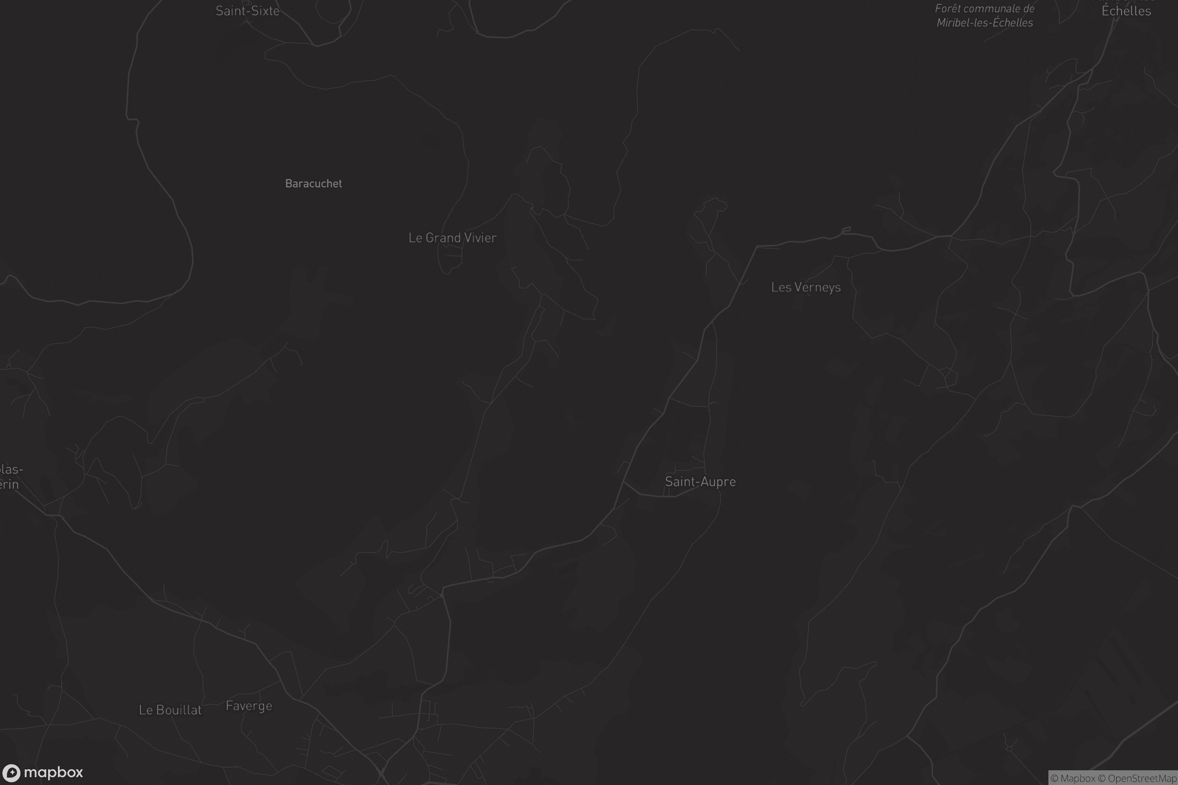 Carte de Saint-Aupre