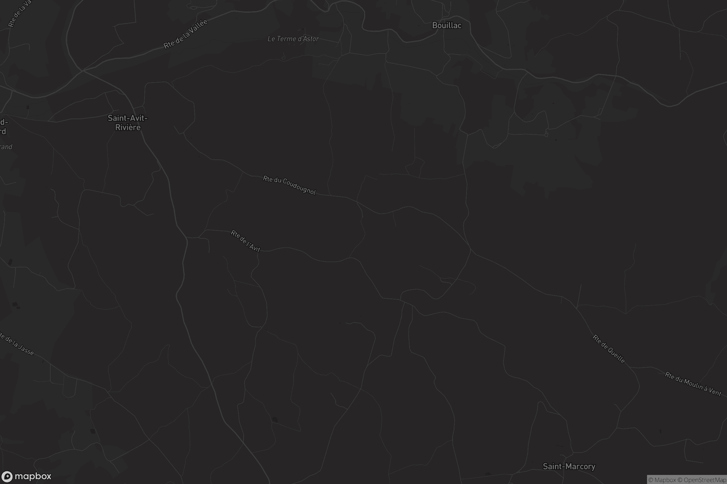 Carte de Saint-Avit-Rivière