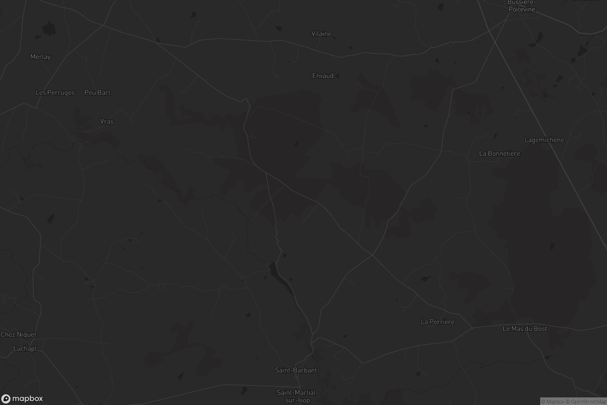 Carte de Saint-Barbant