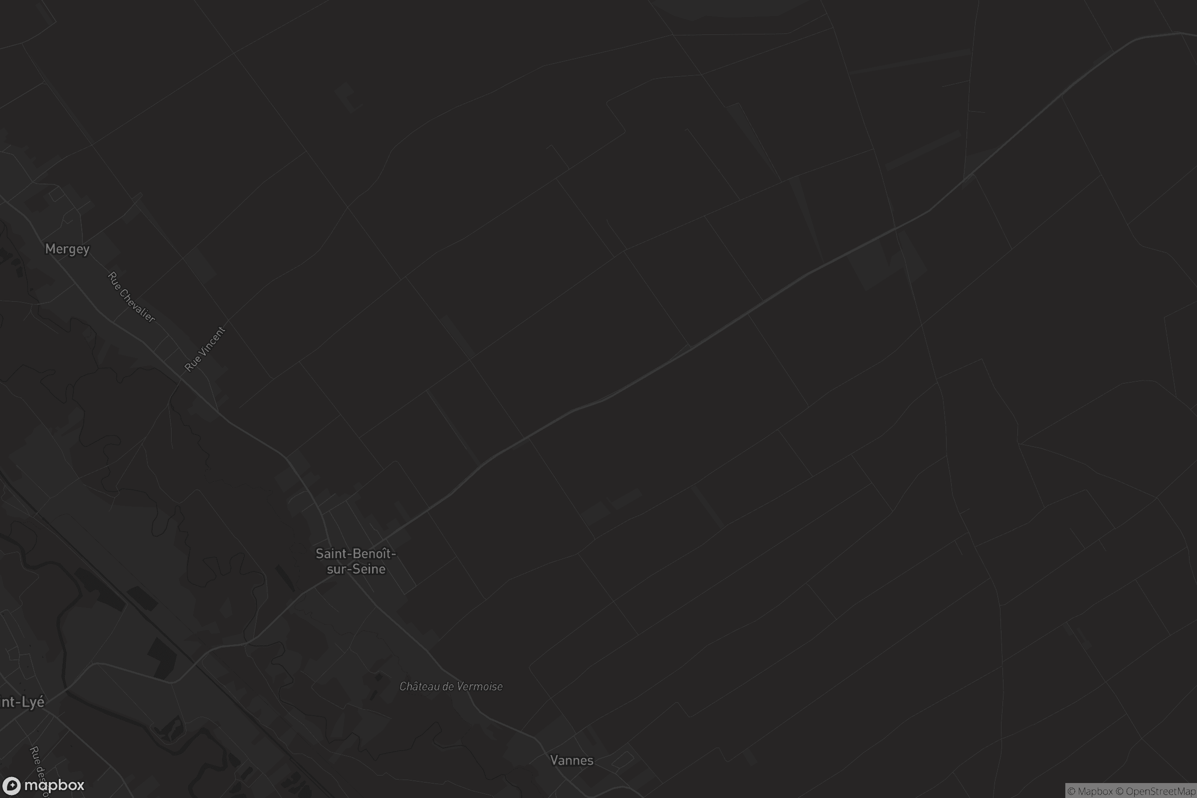 Carte de Saint-Benoît-sur-Seine