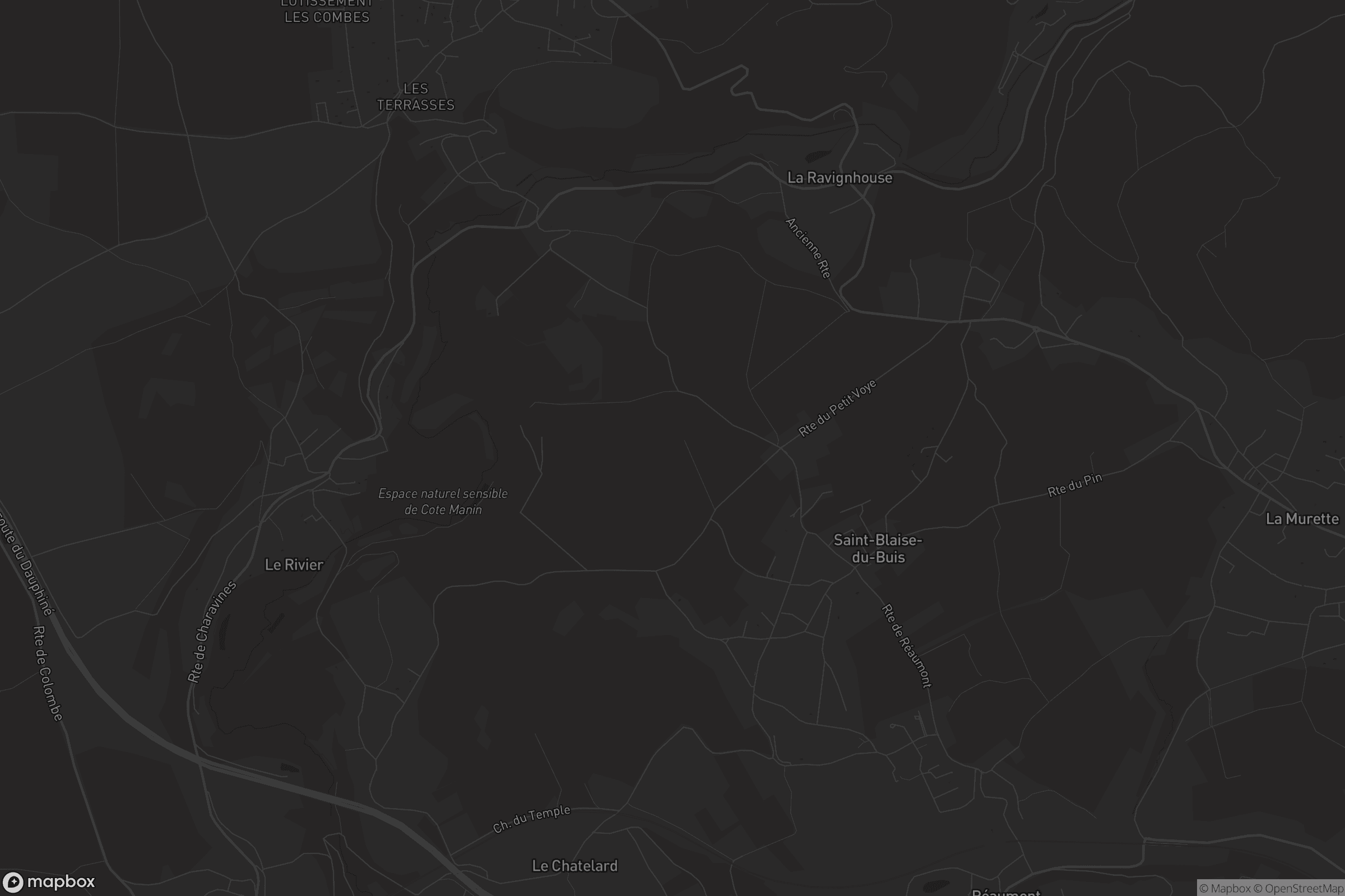 Carte de Saint-Blaise-du-Buis