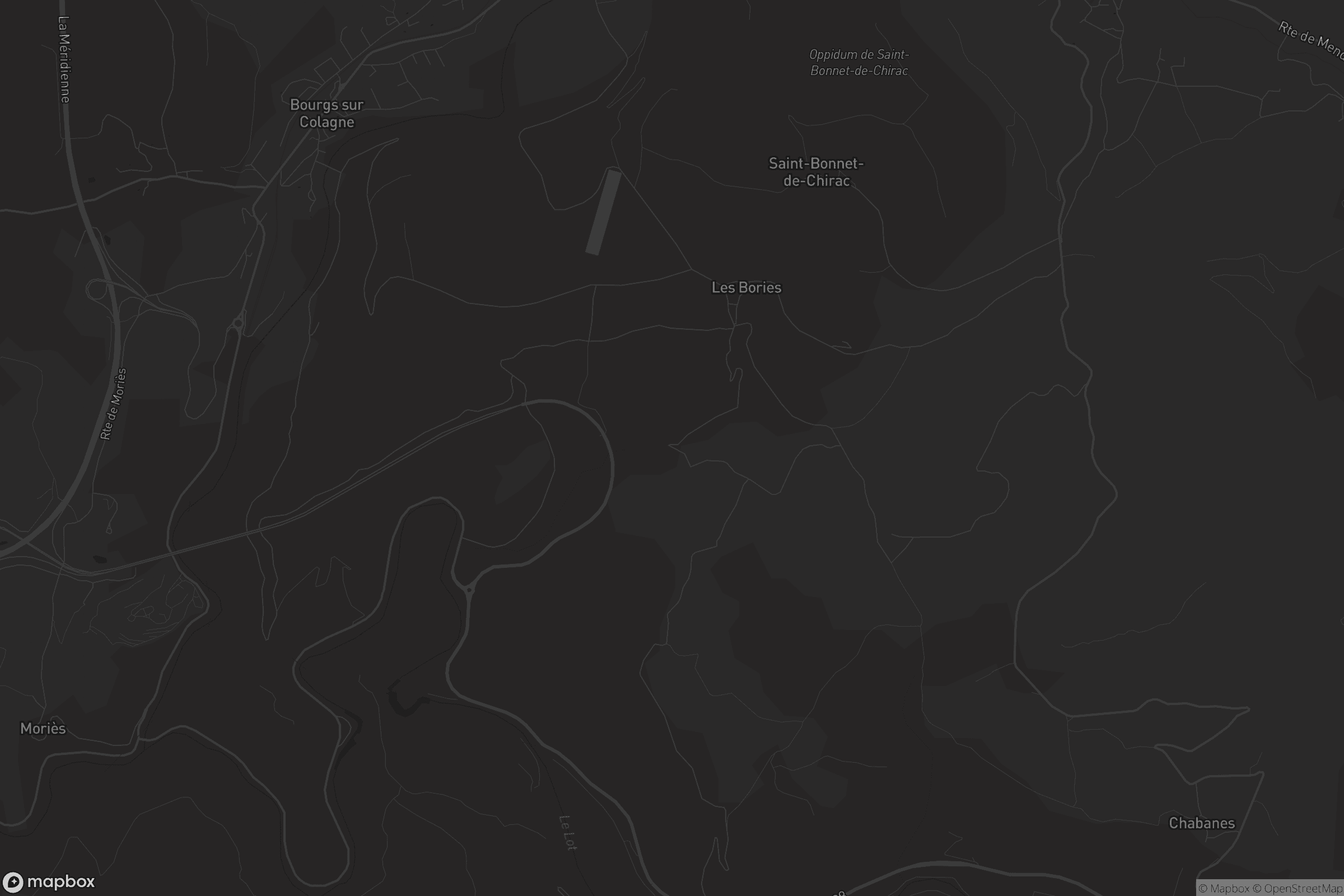 Carte de Saint-Bonnet-de-Chirac