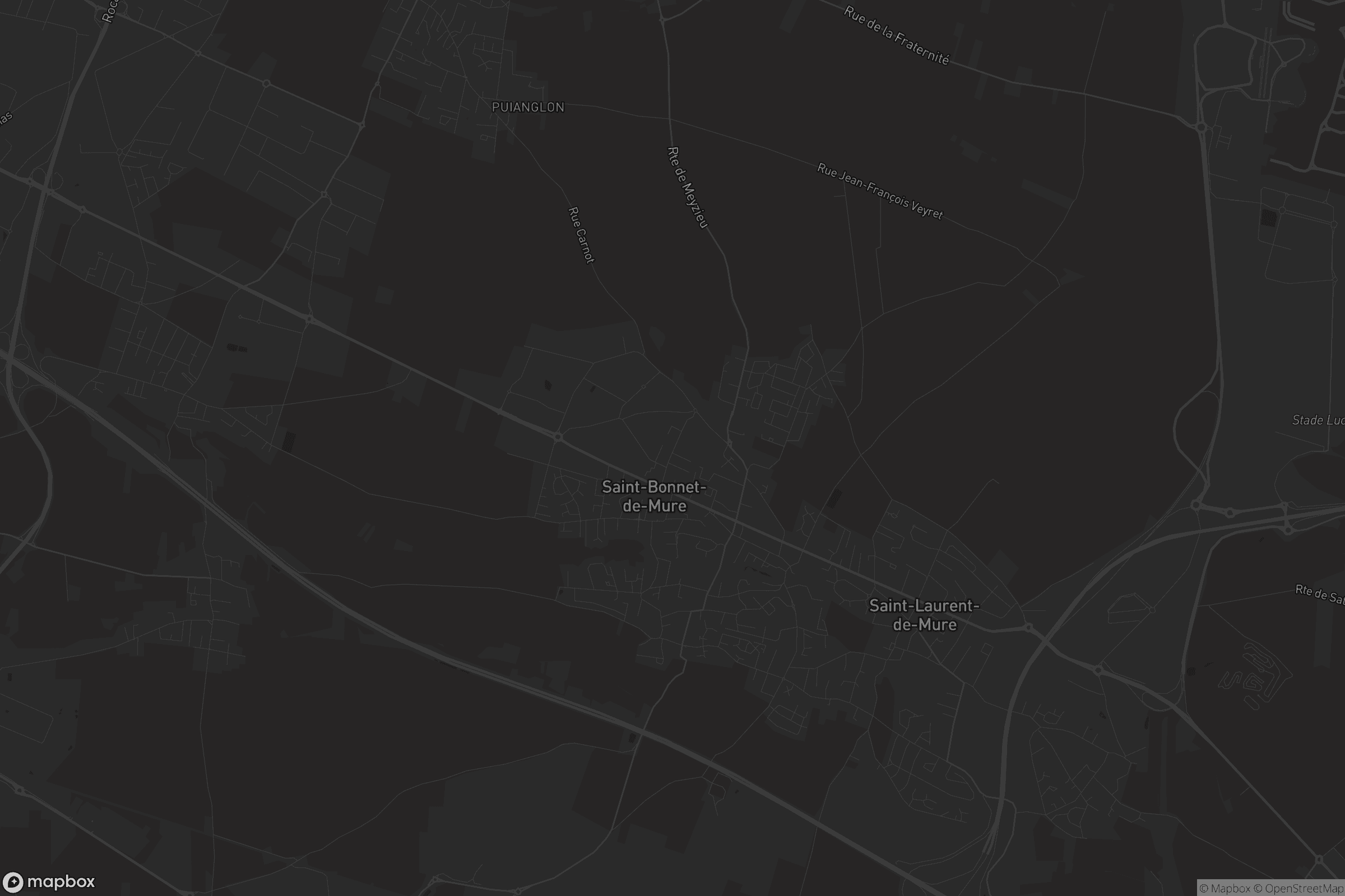 Carte de Saint-Bonnet-de-Mure