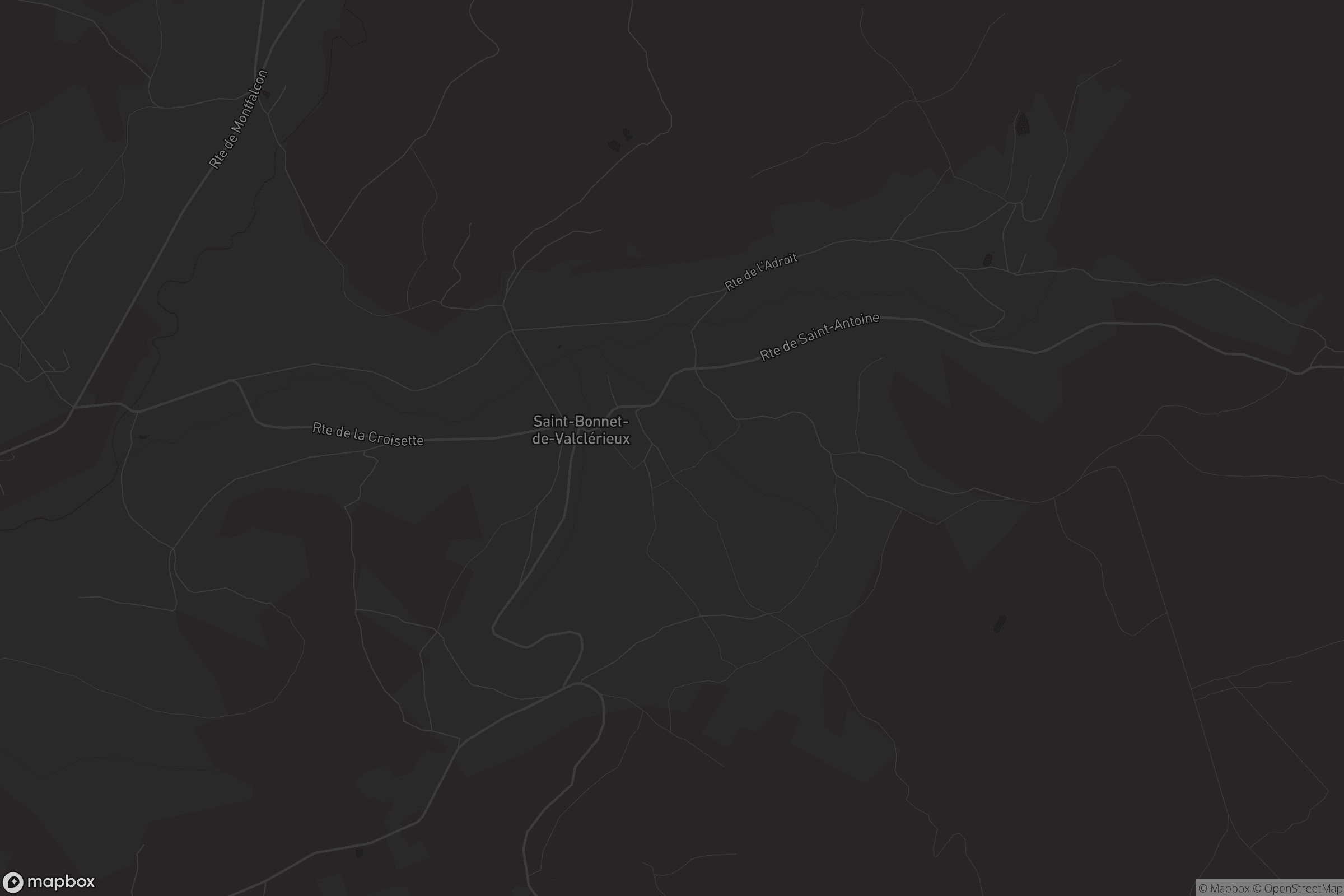 Carte de Saint-Bonnet-de-Valclérieux