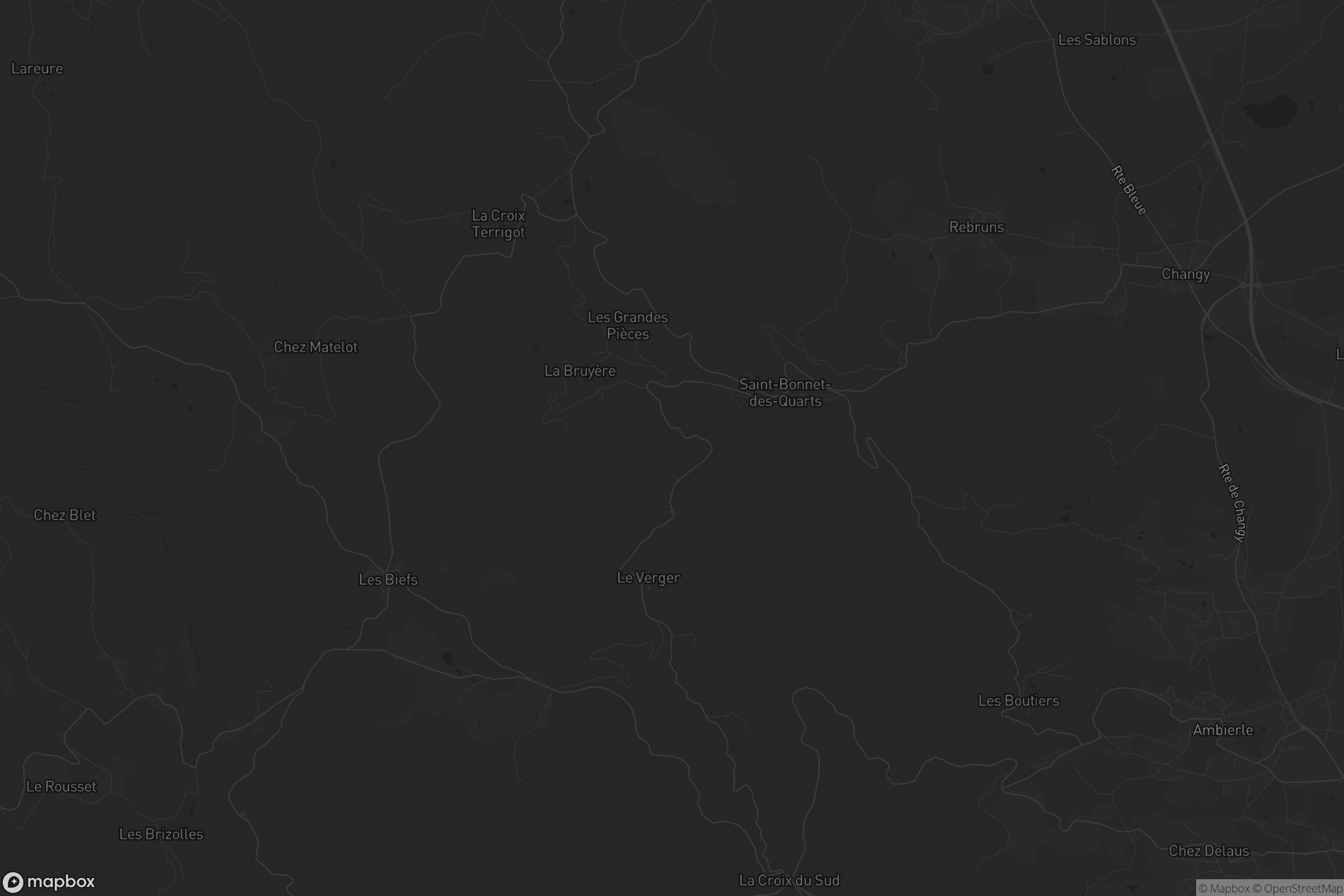 Carte de Saint-Bonnet-des-Quarts