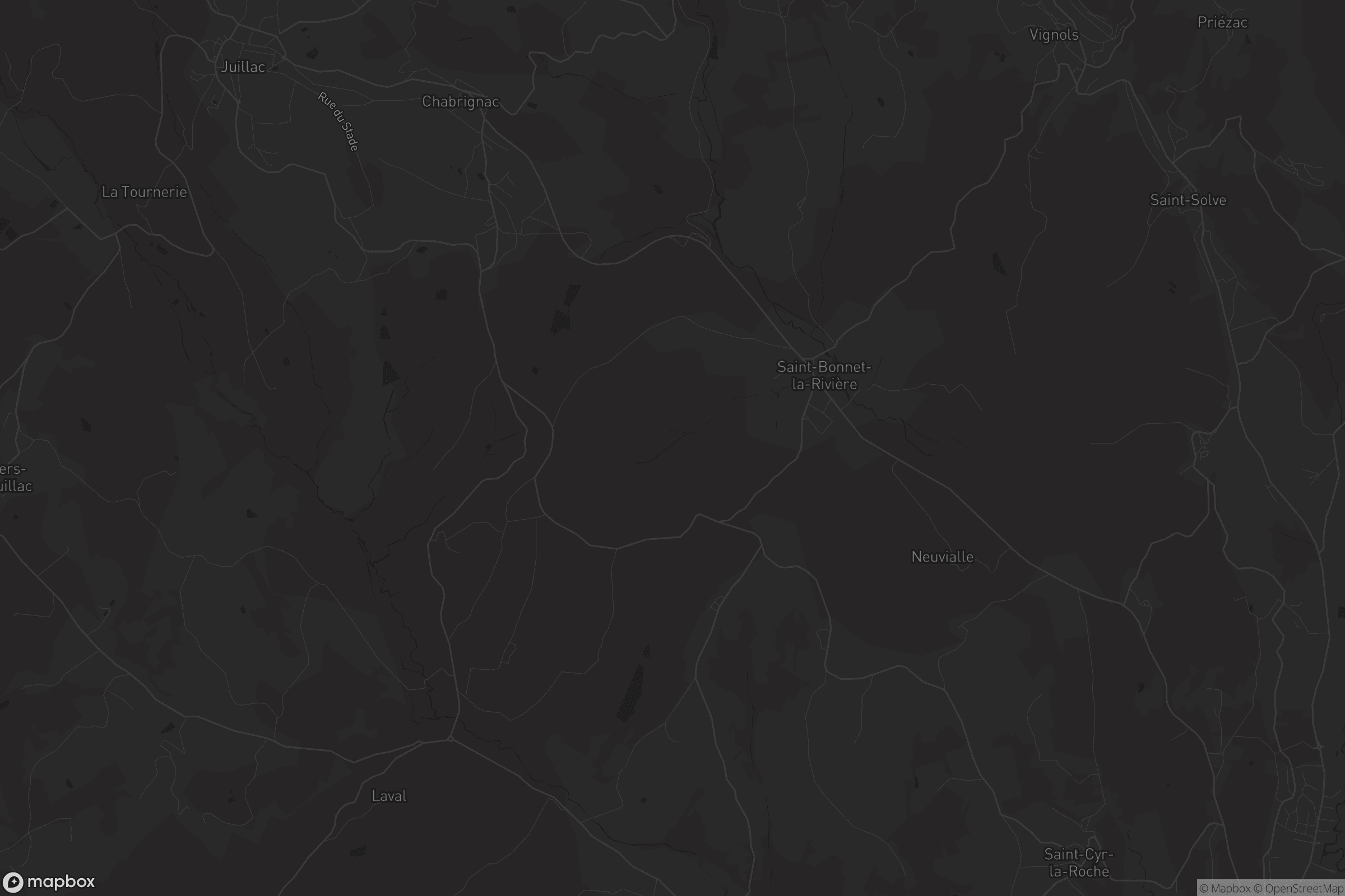 Carte de Saint-Bonnet-la-Rivière