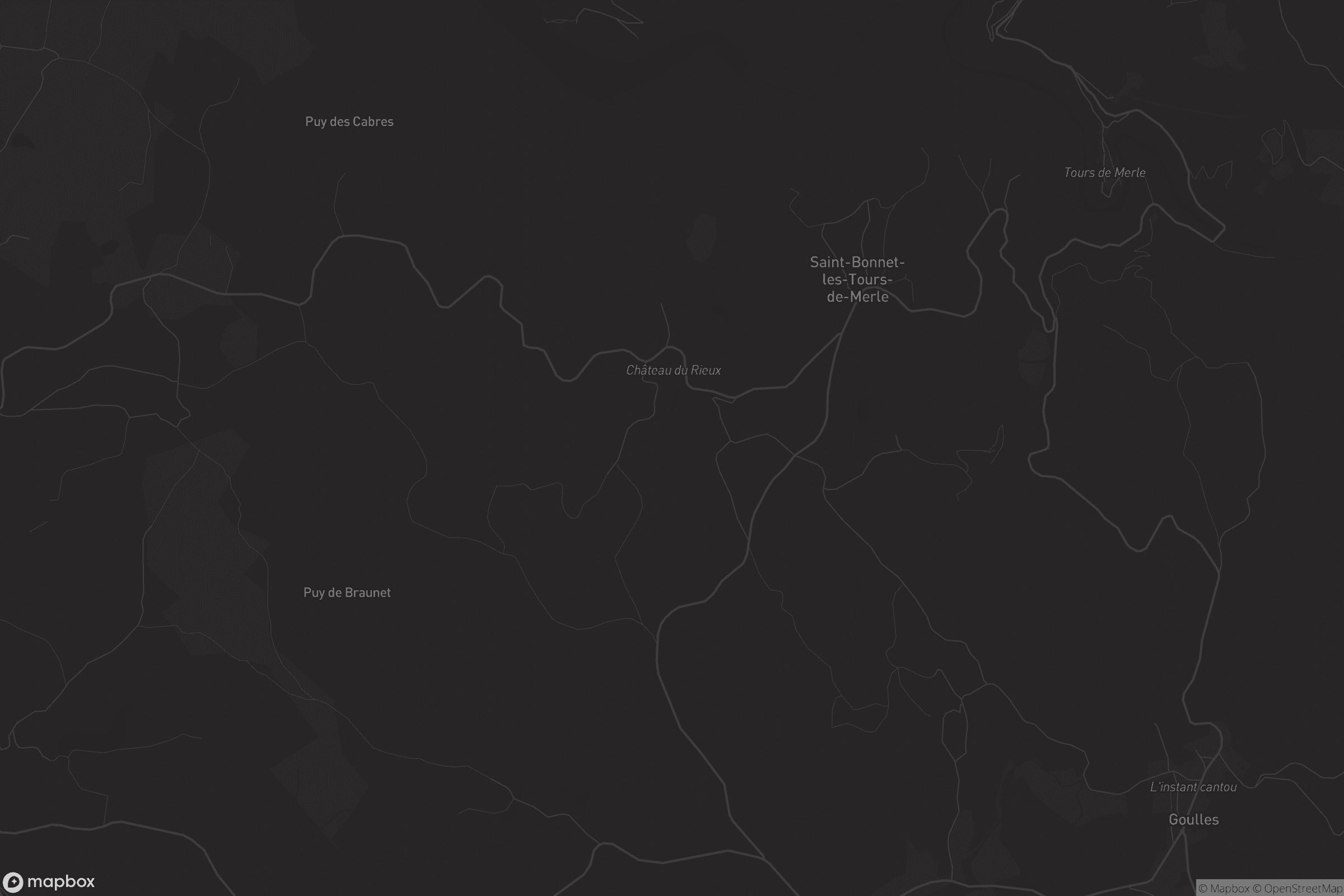 Carte de Saint-Bonnet-les-Tours-de-Merle