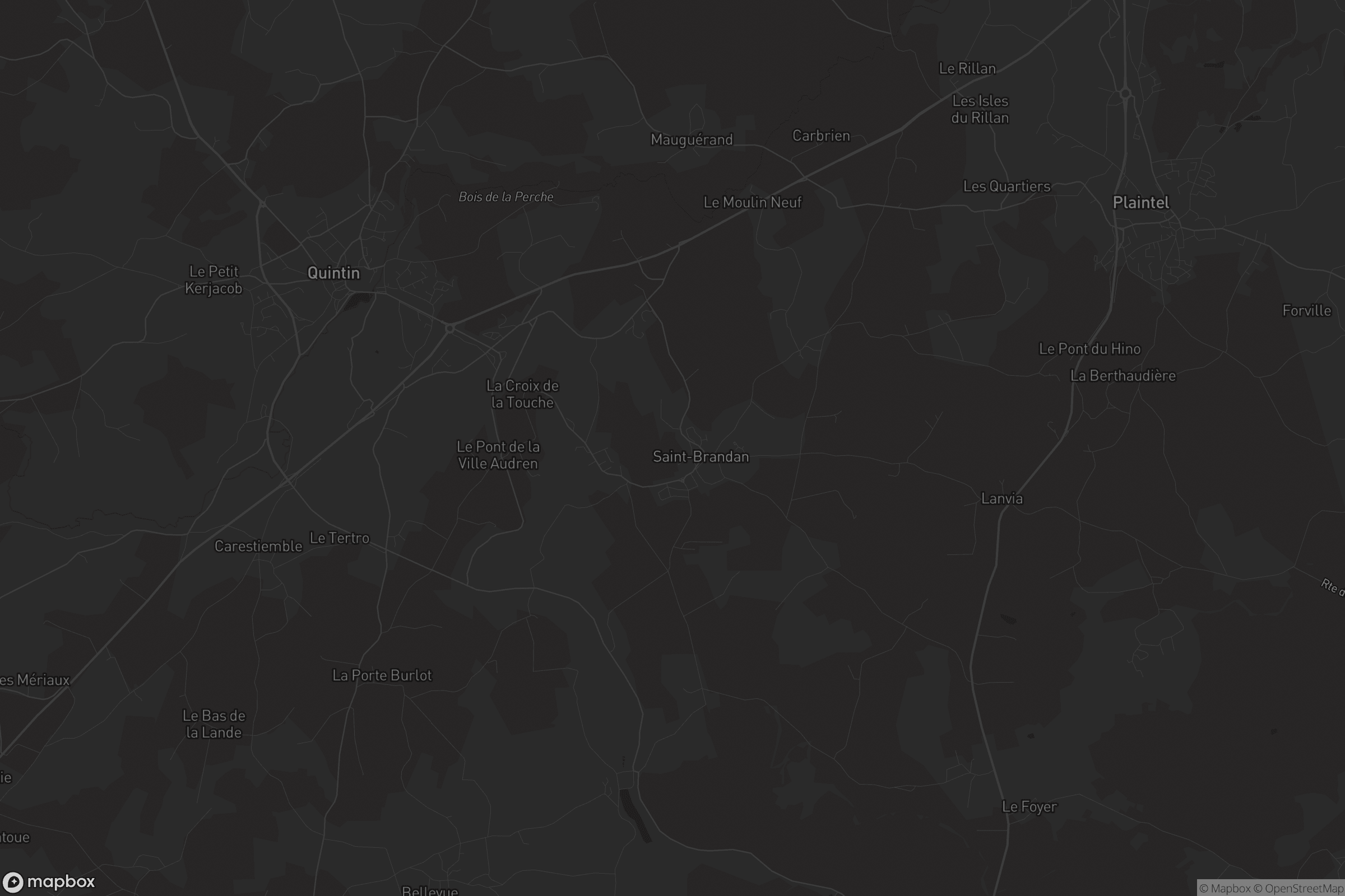 Carte de Saint-Brandan