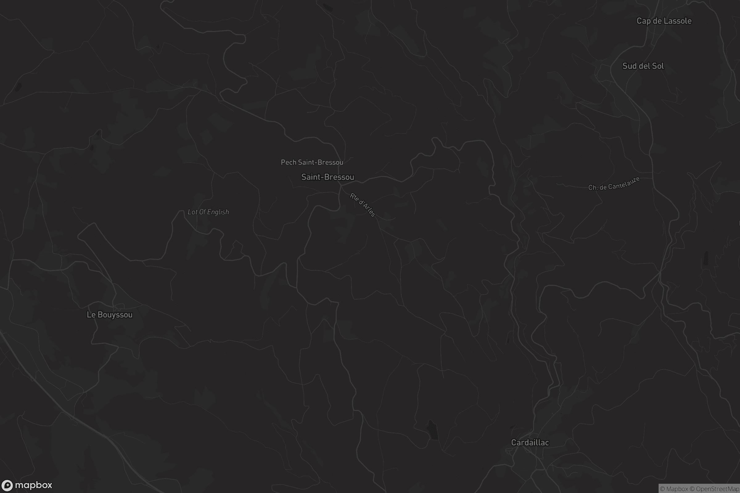 Carte de Saint-Bressou