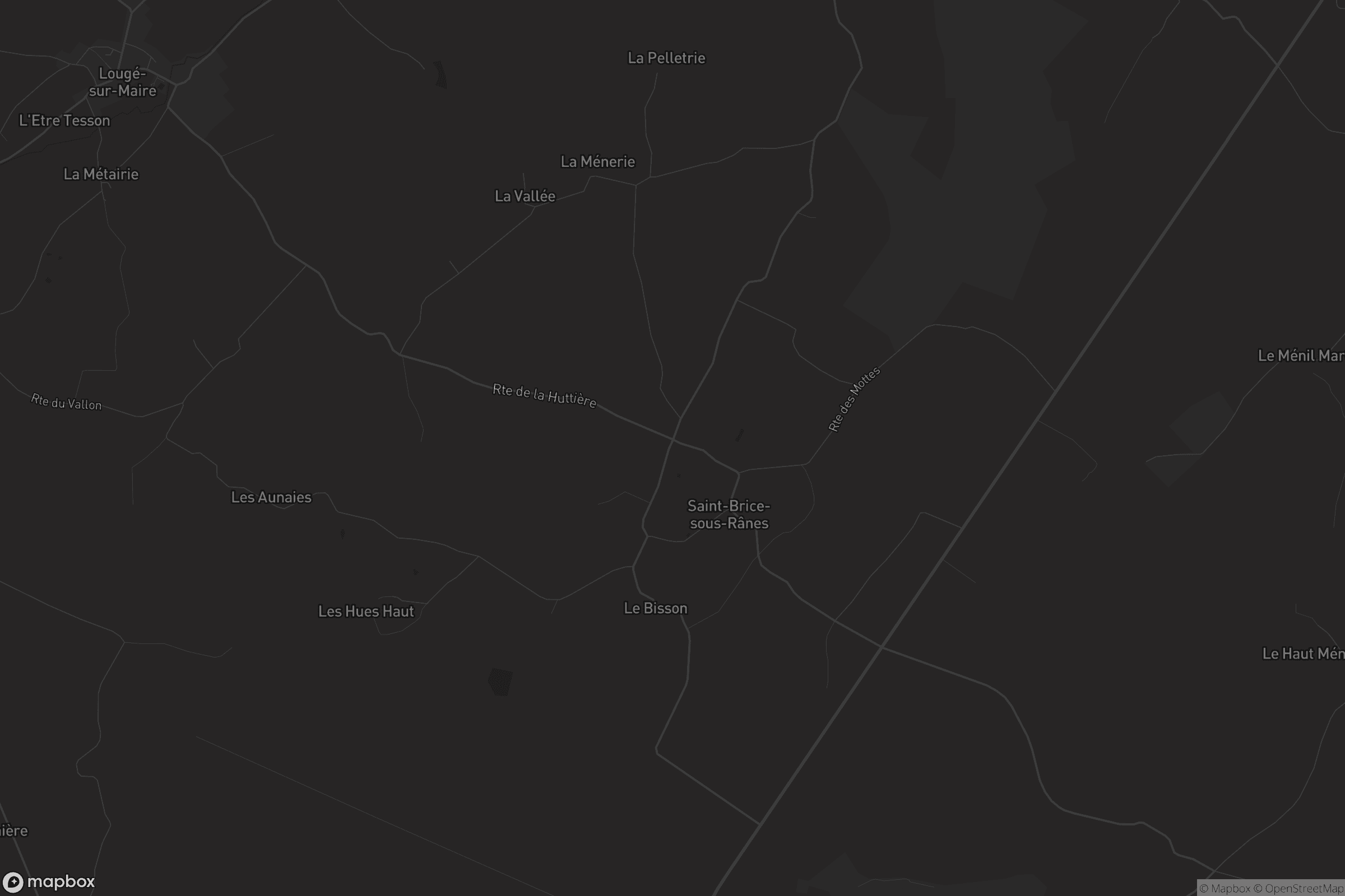 Carte de Saint-Brice-sous-Rânes