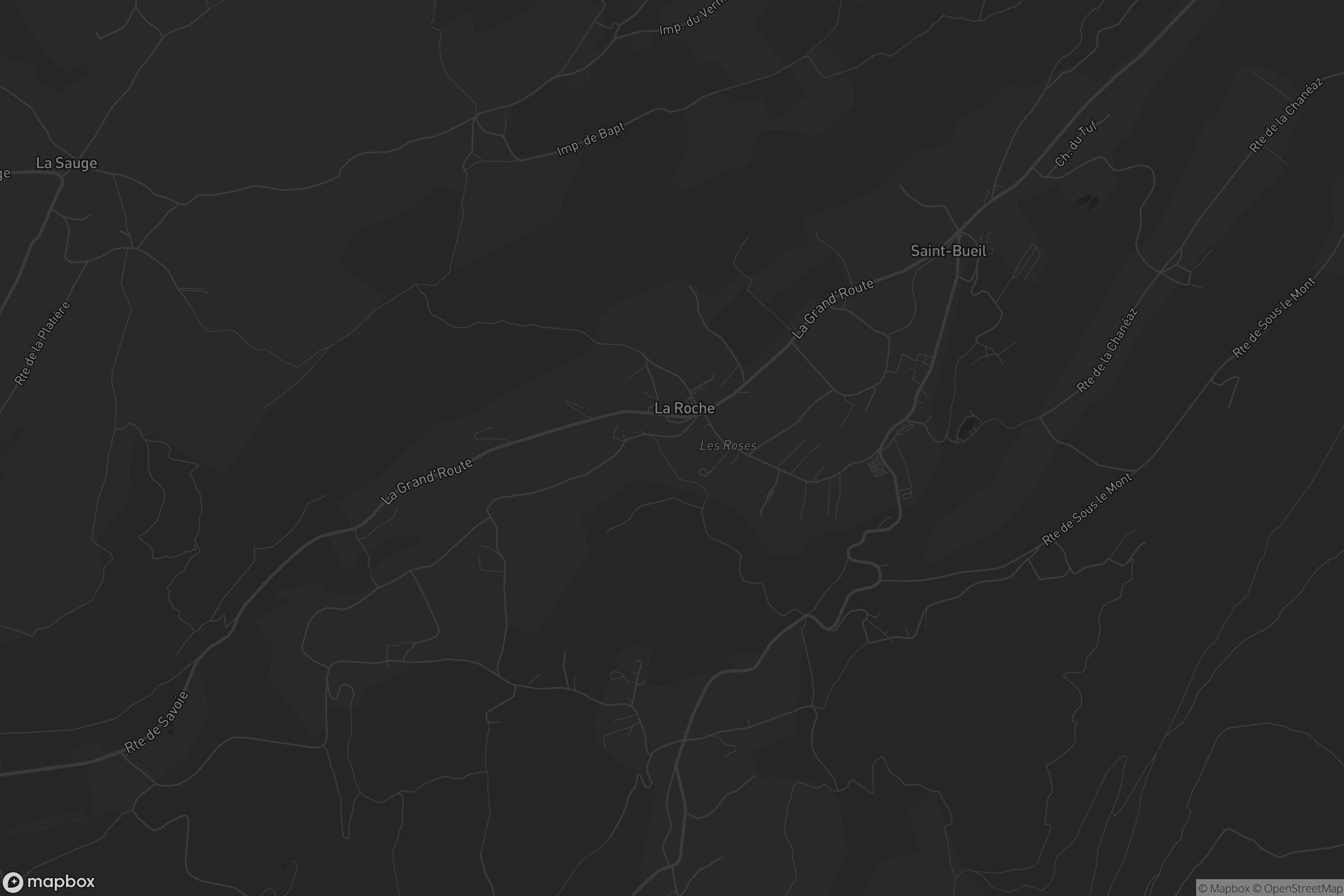 Carte de Saint-Bueil