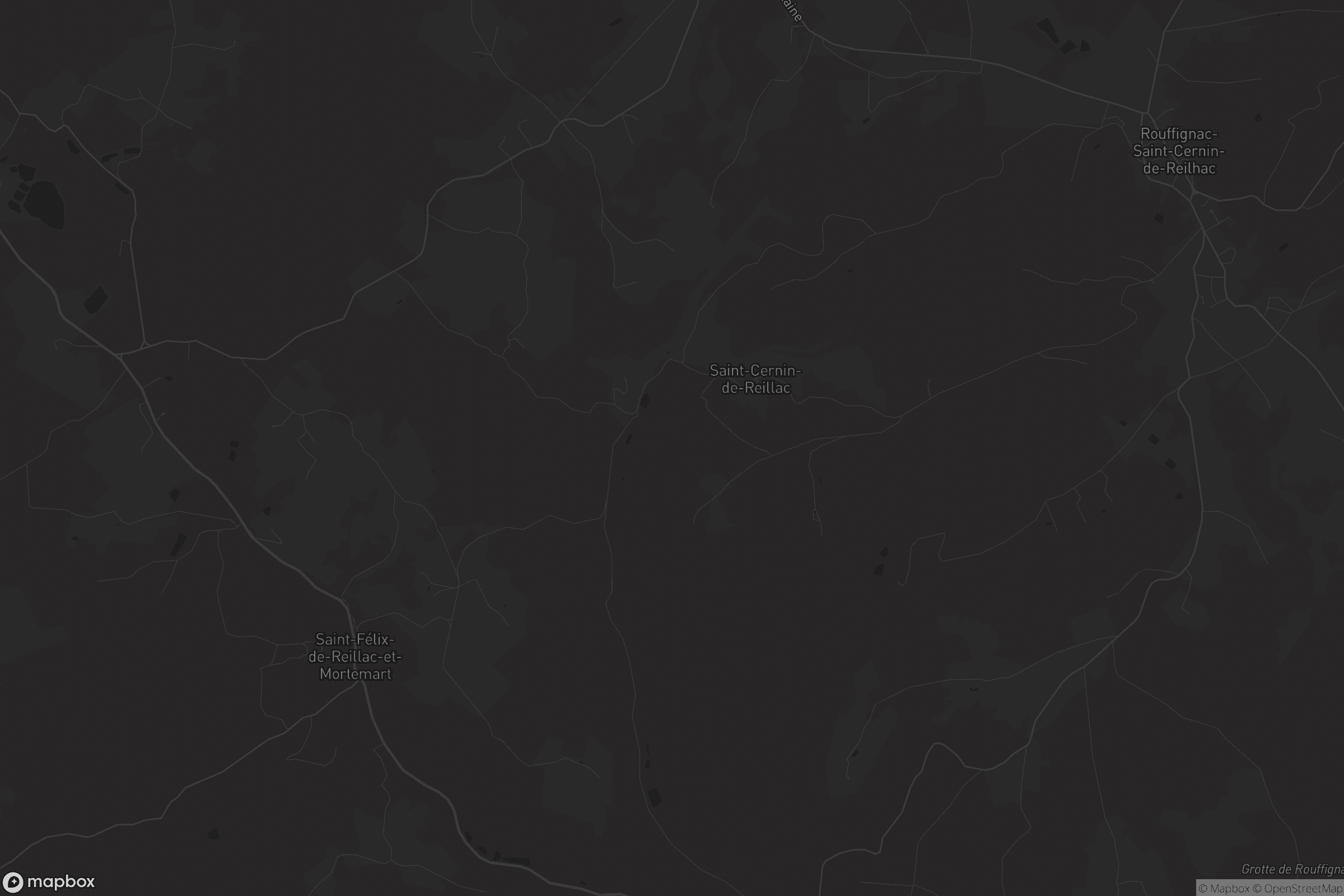 Carte de Saint-Cernin-de-Reillac