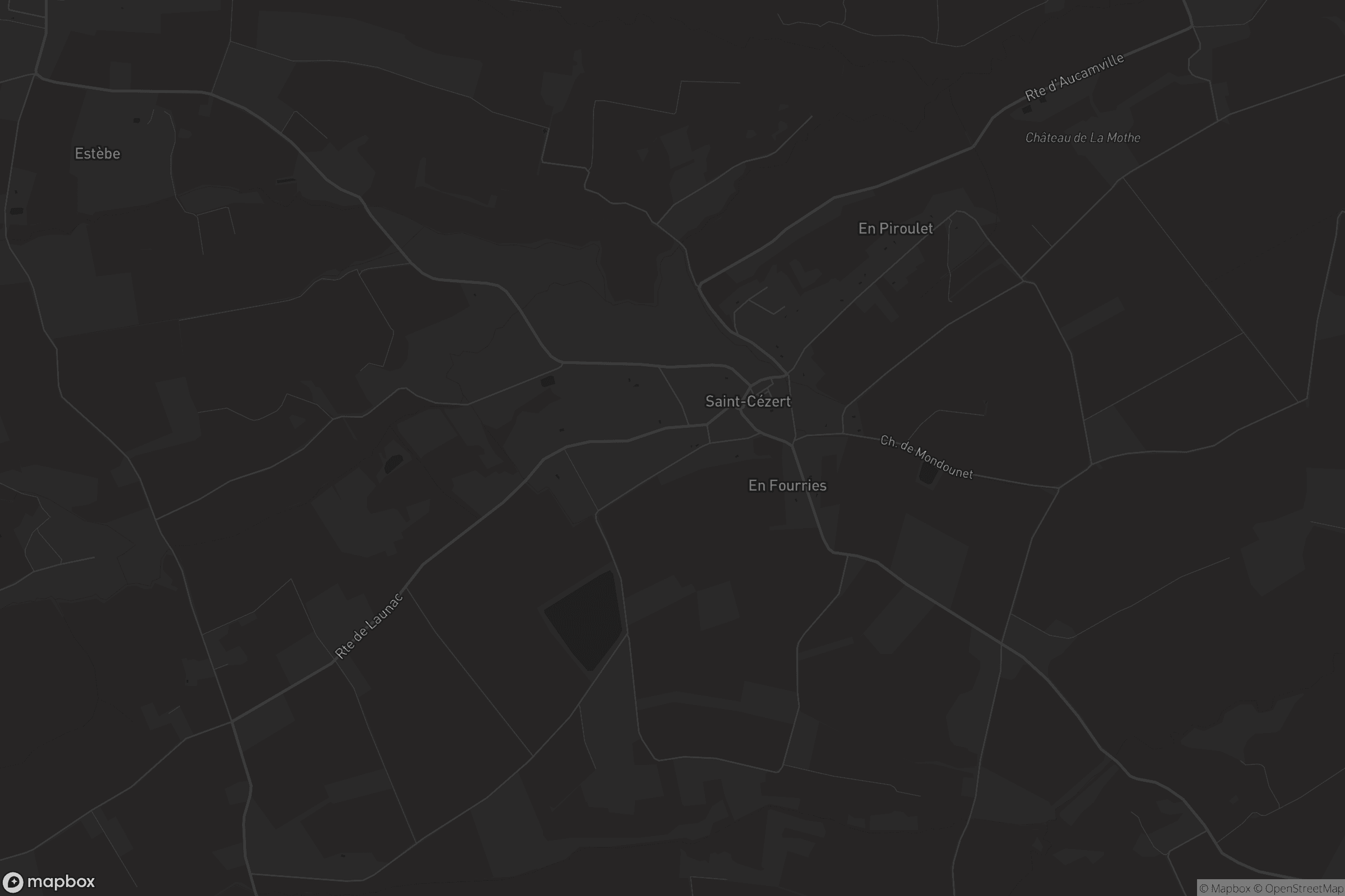 Carte de Saint-Cézert