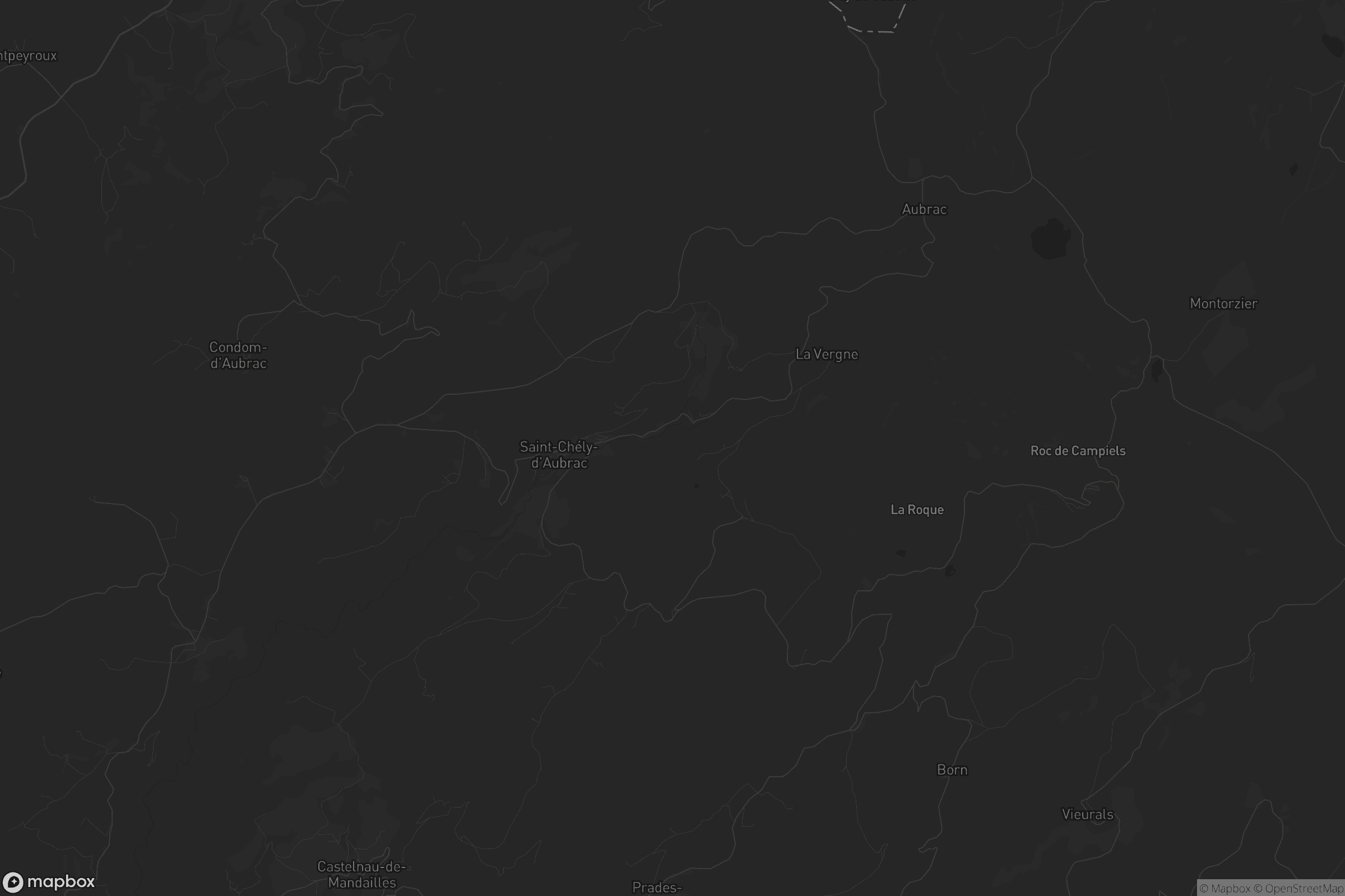 Carte de Saint-Chély-d'Aubrac