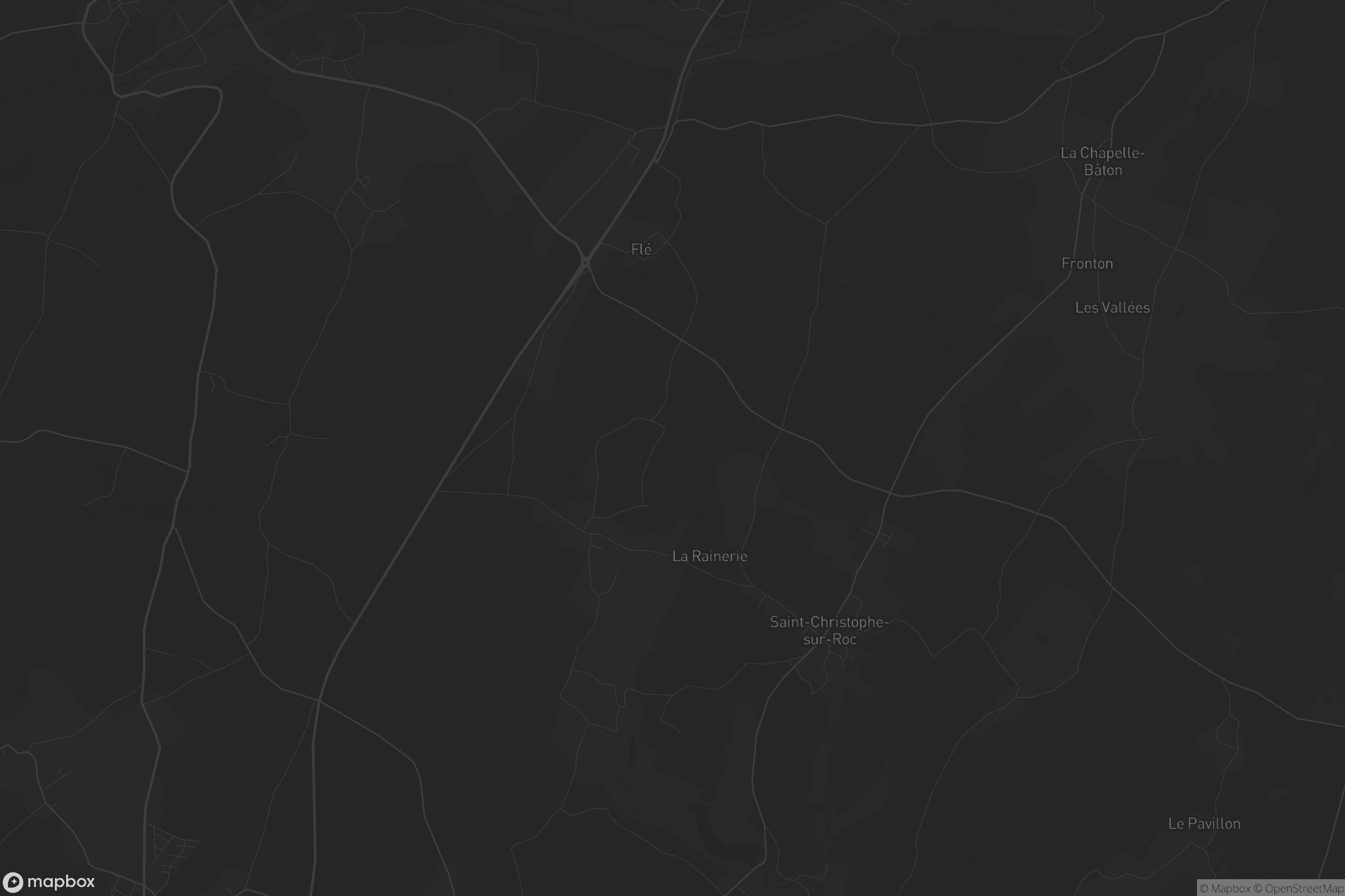 Carte de Saint-Christophe-sur-Roc