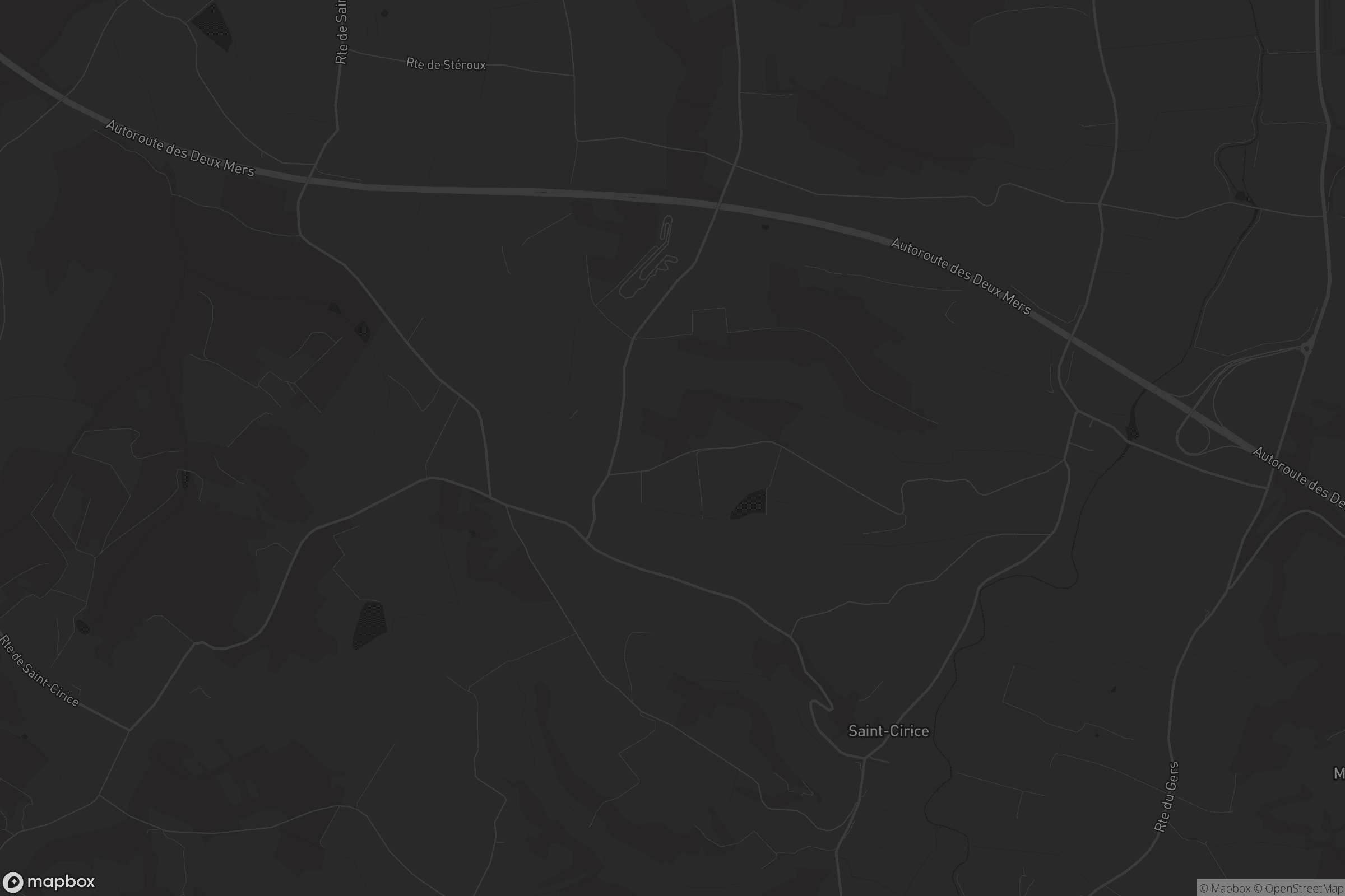 Carte de Saint-Cirice