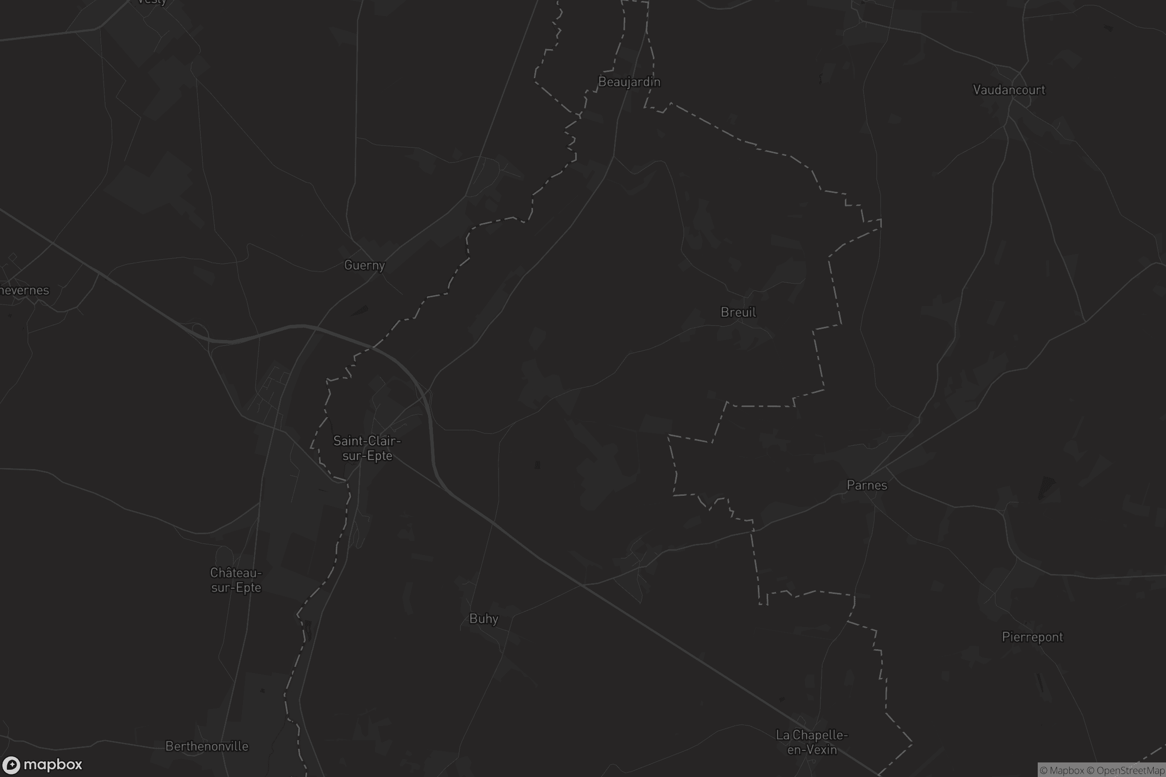 Carte de Saint-Clair-sur-Epte