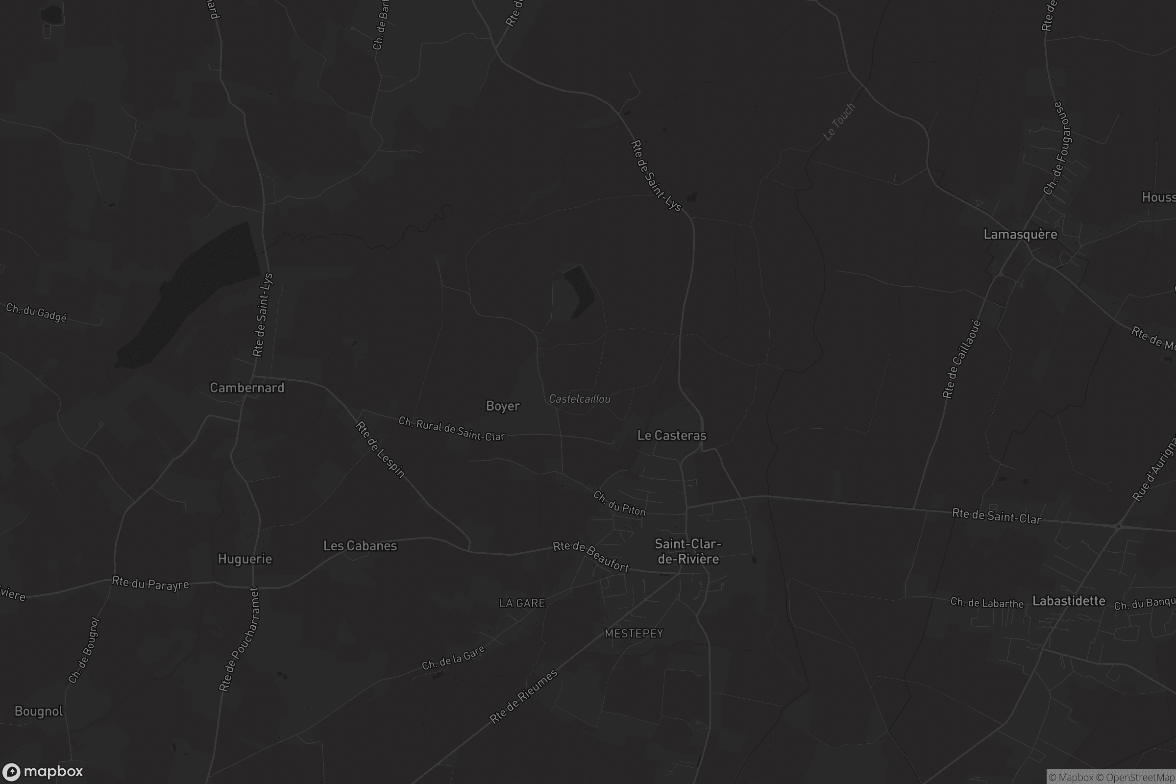 Carte de Saint-Clar-de-Rivière