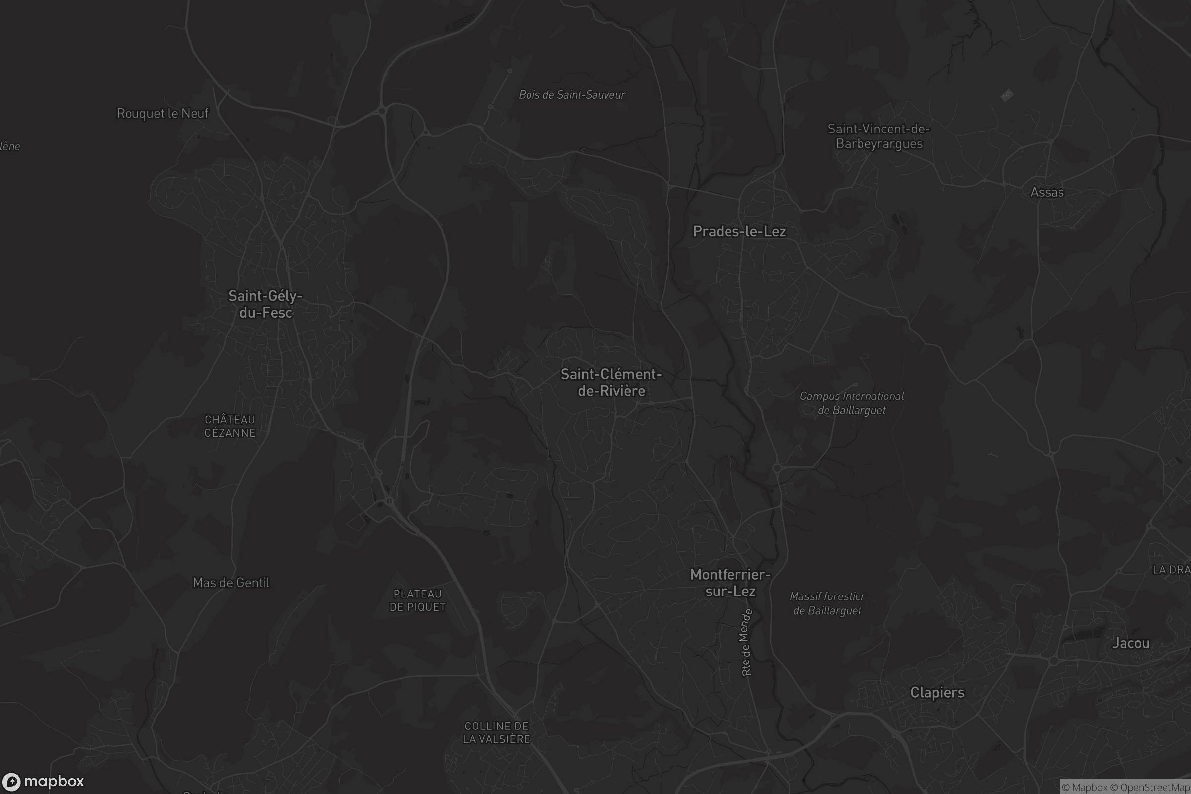 Carte de Saint-Clément-de-Rivière