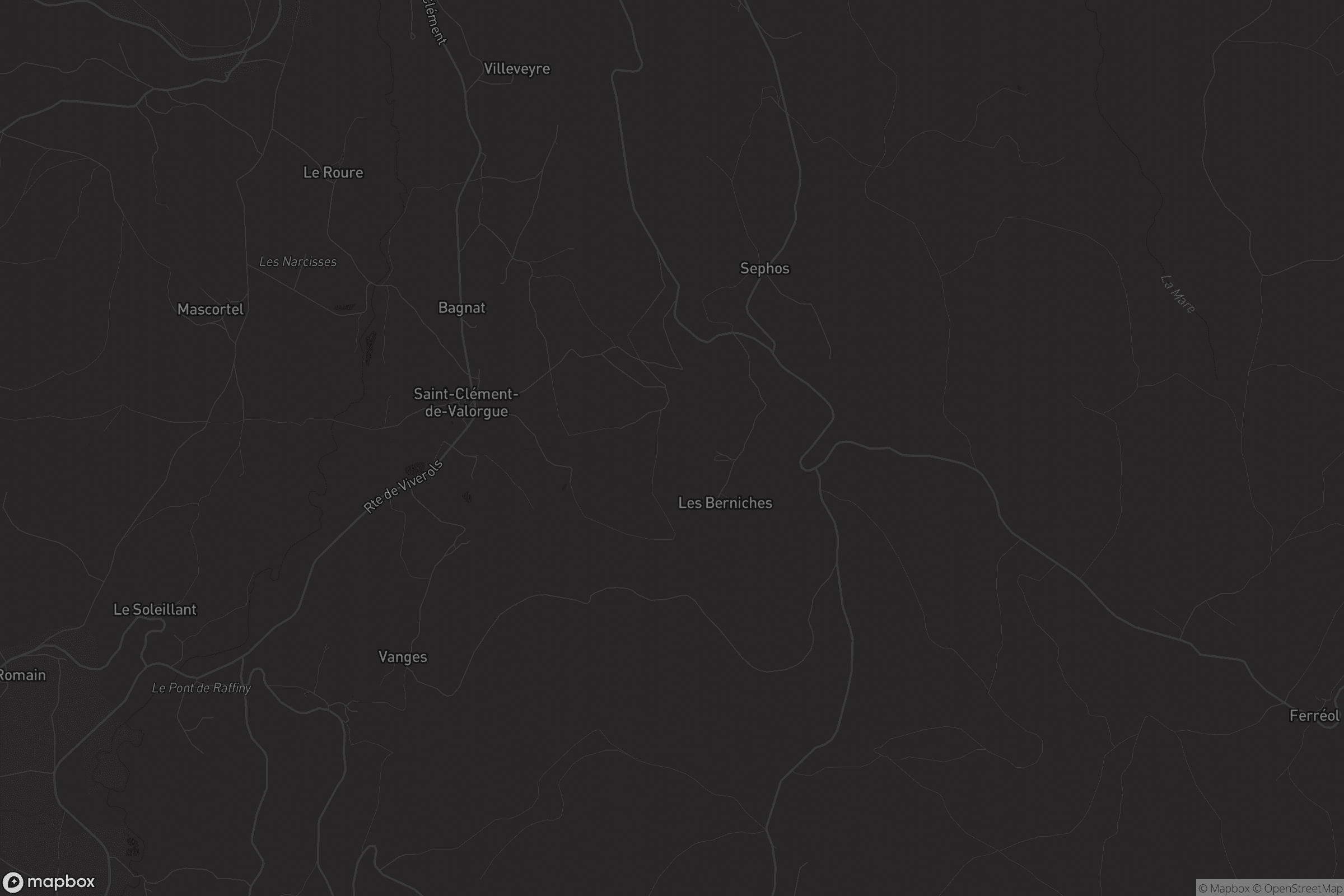 Carte de Saint-Clément-de-Valorgue