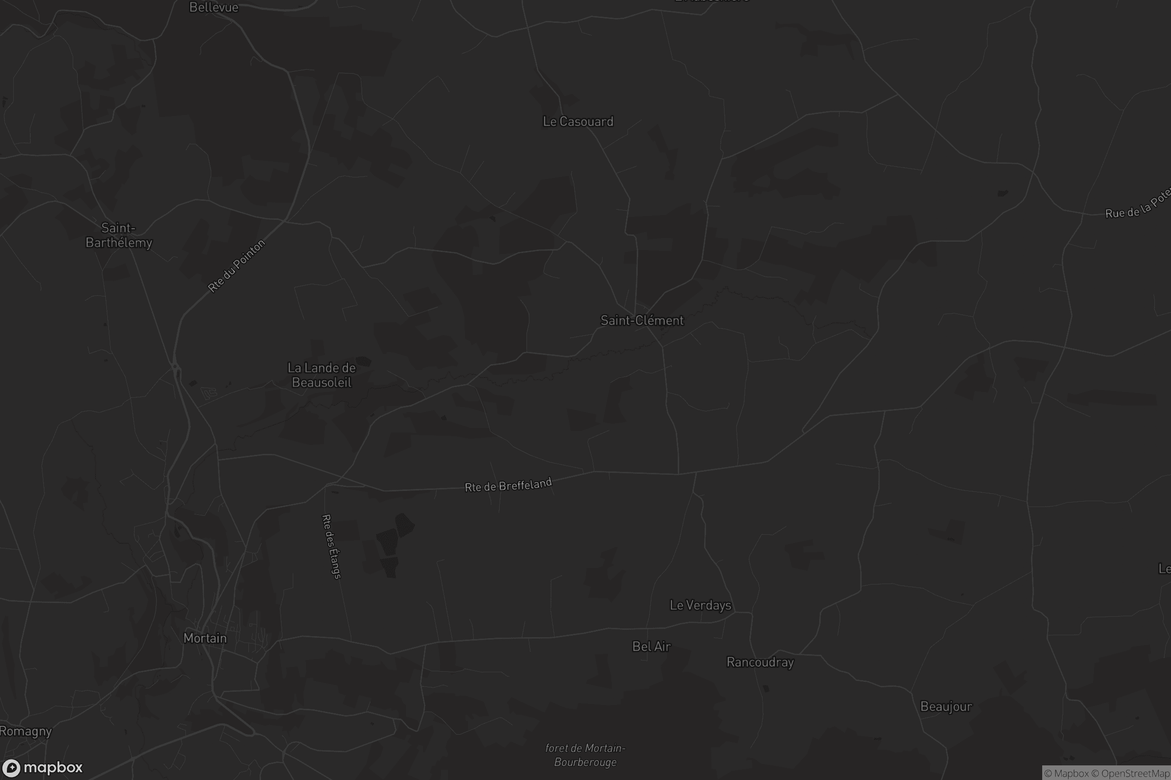 Carte de Saint-Clément-Rancoudray