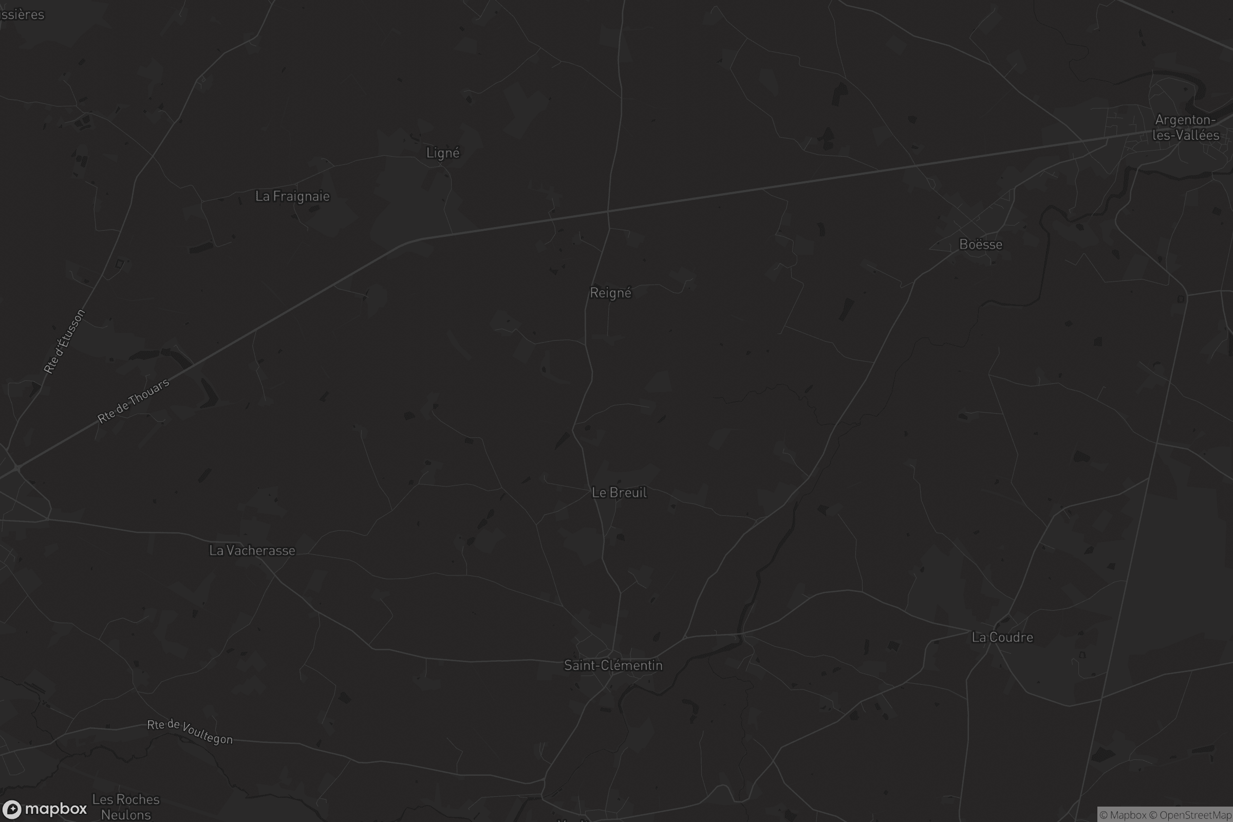 Carte de Saint-Clémentin