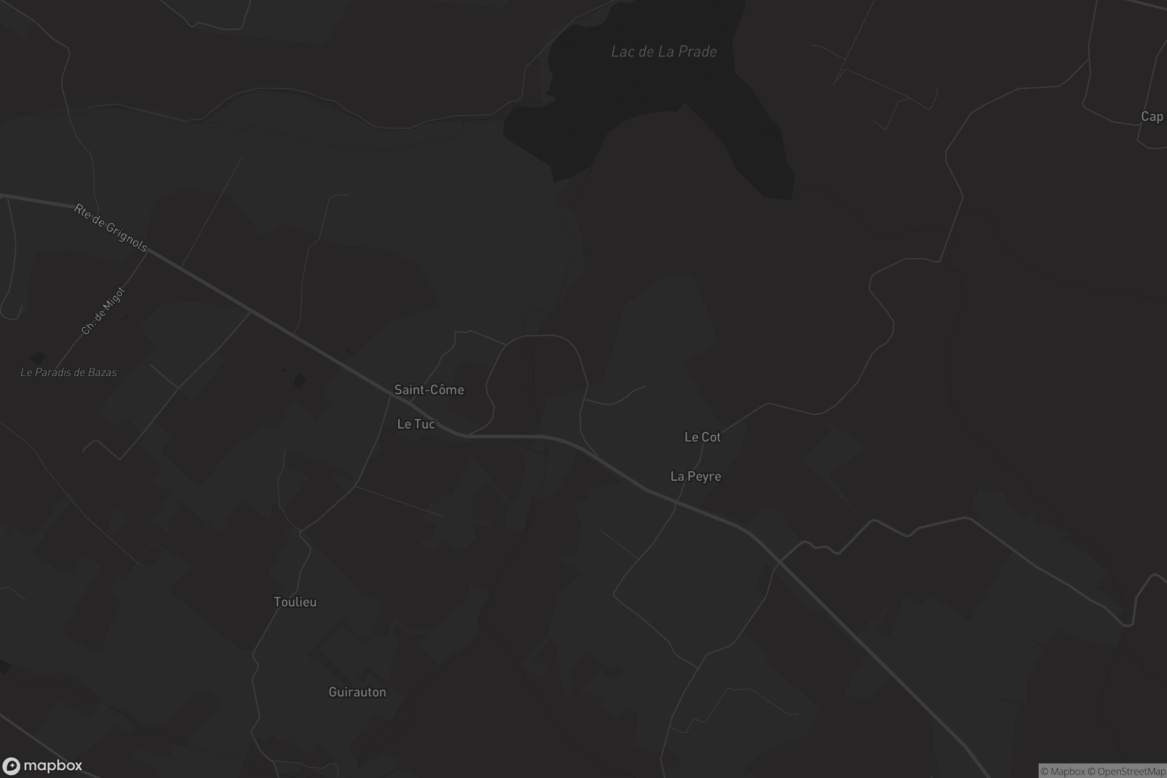 Carte de Saint-Côme