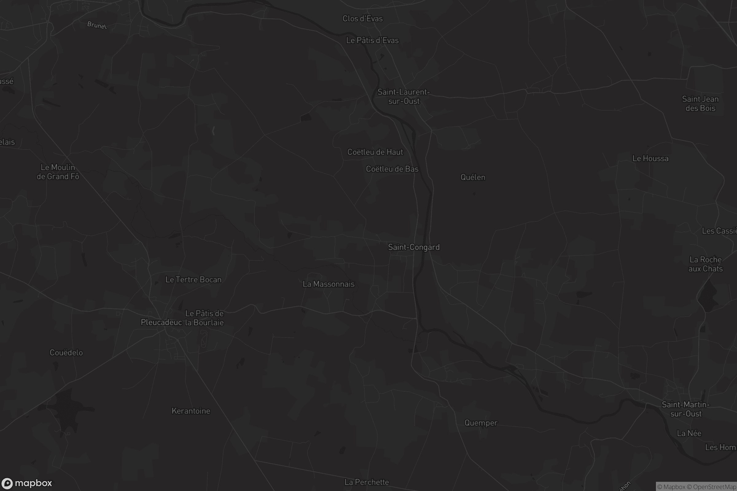 Carte de Saint-Congard